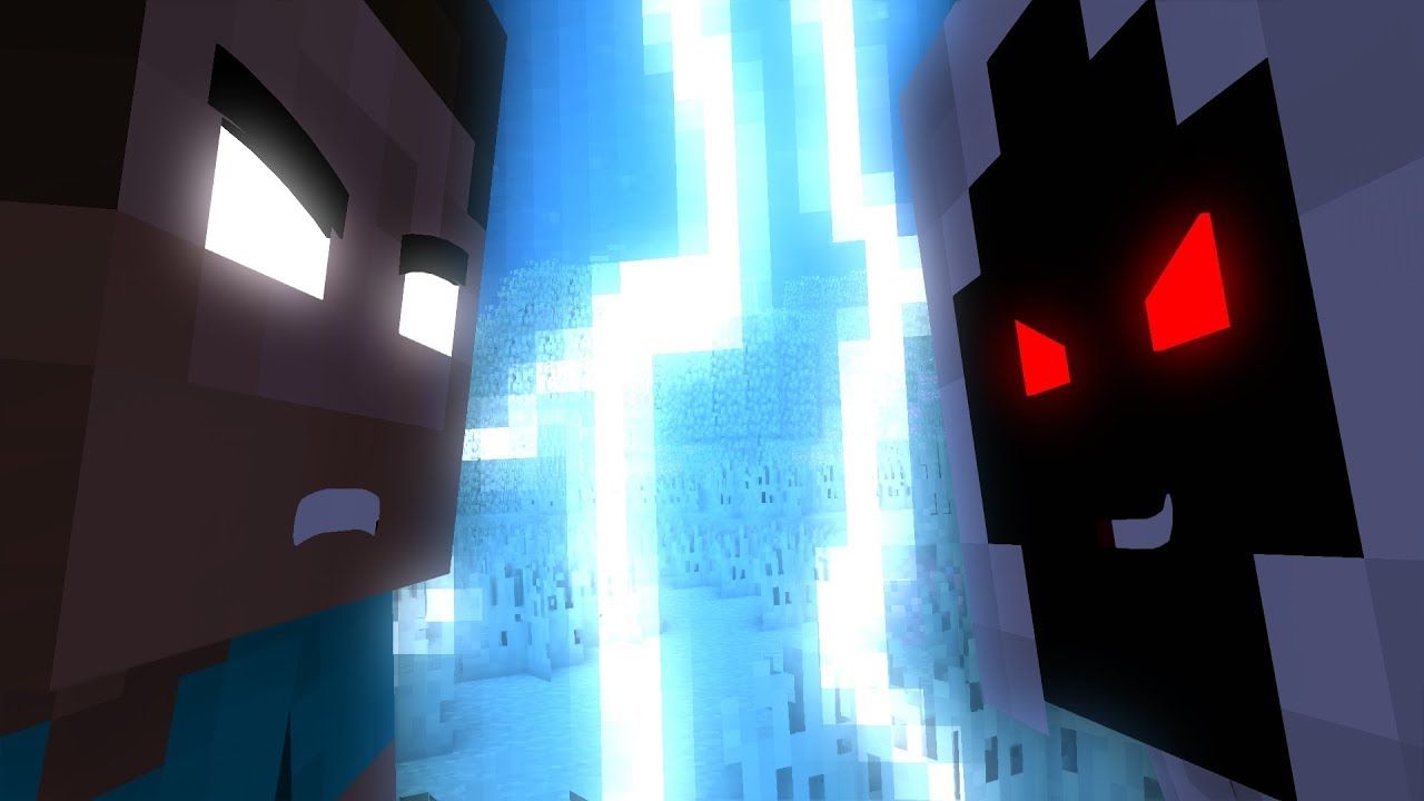 Fighting Minecraft Herobrine Vs Entity 303