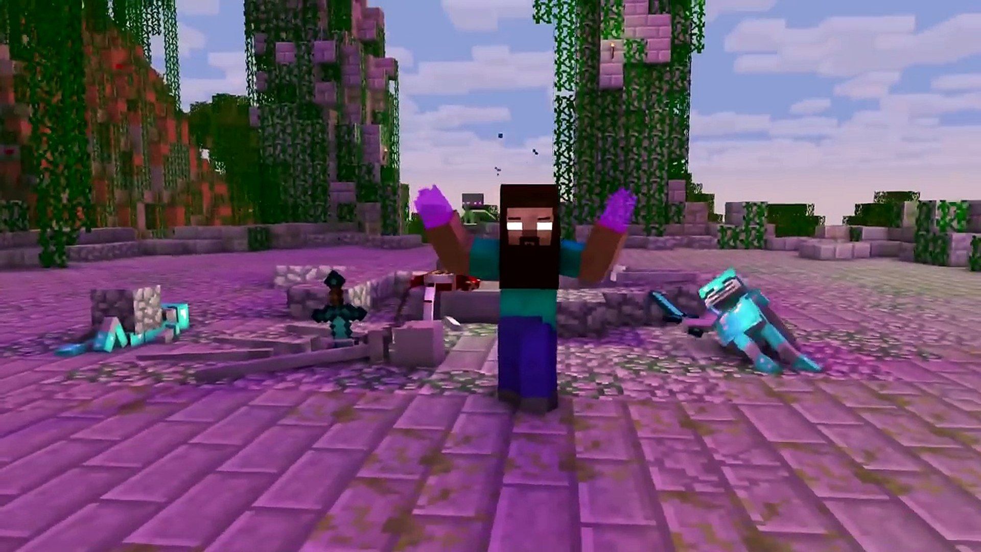 Herobrine Life Minecraft Animation