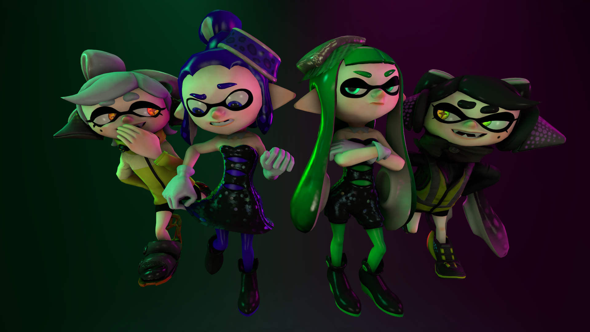 splatoon 3 renders