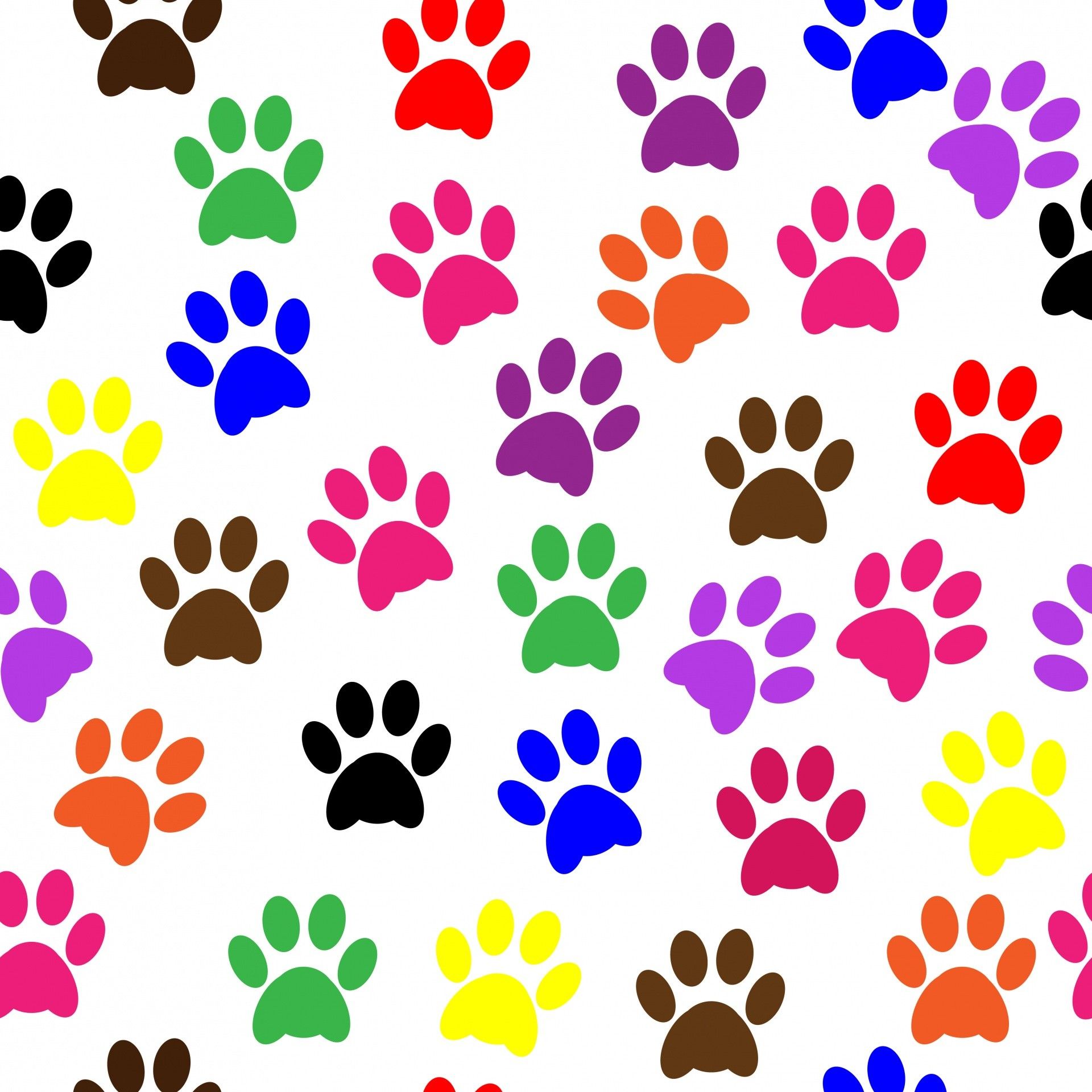 Paw Print Wallpaper