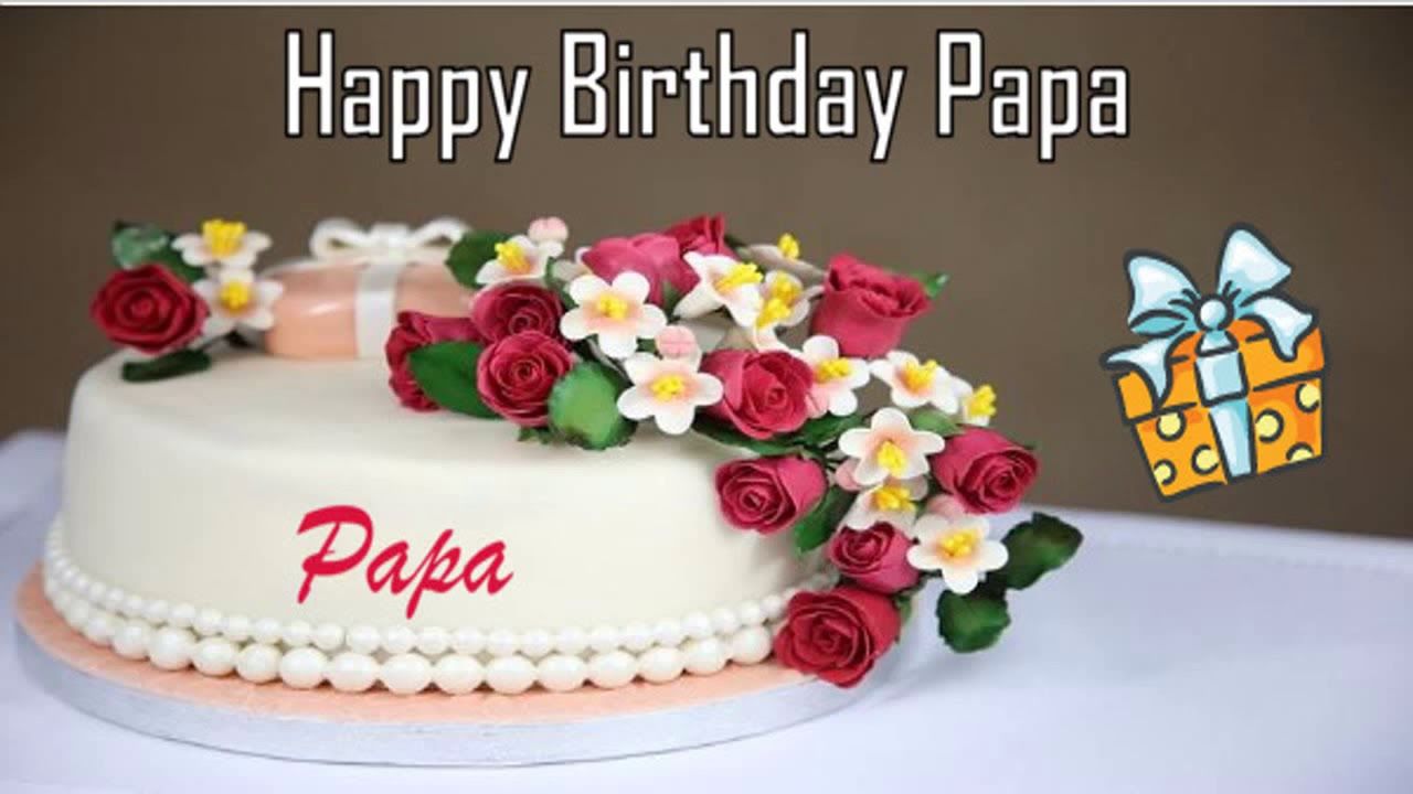 Happy Birthday Papa Image Wishes- YouTube