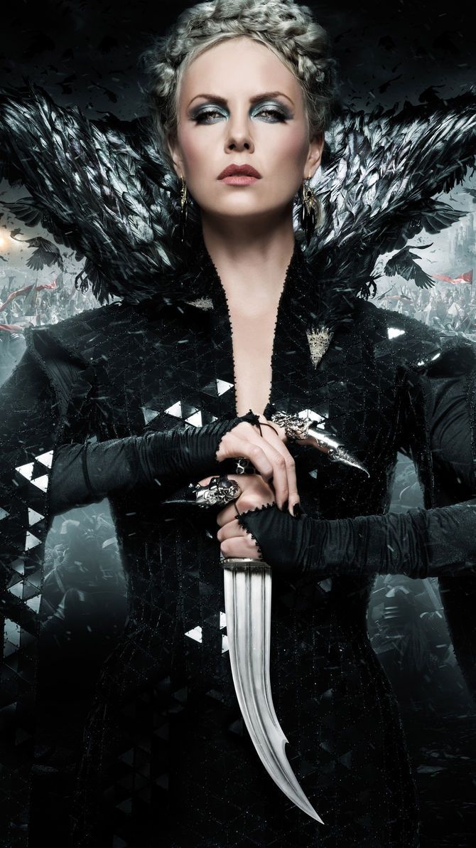 Snow White and the Huntsman Phone Wallpaper. Moviemania. Ravenna snow white, Snow white huntsman, Charlize theron