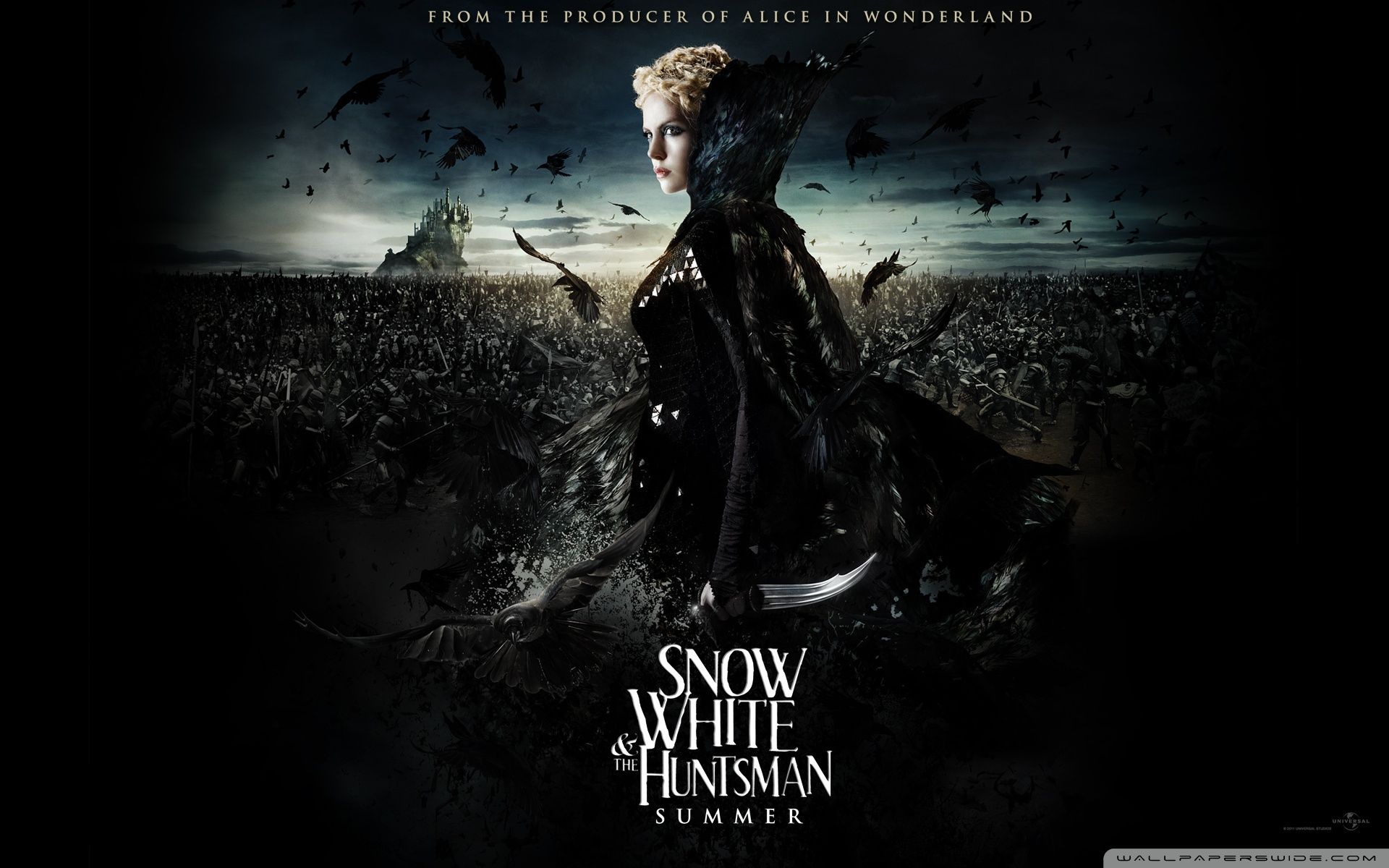 Snow White And The HuntsMan Movie Ultra HD Desktop Background Wallpaper for: Tablet