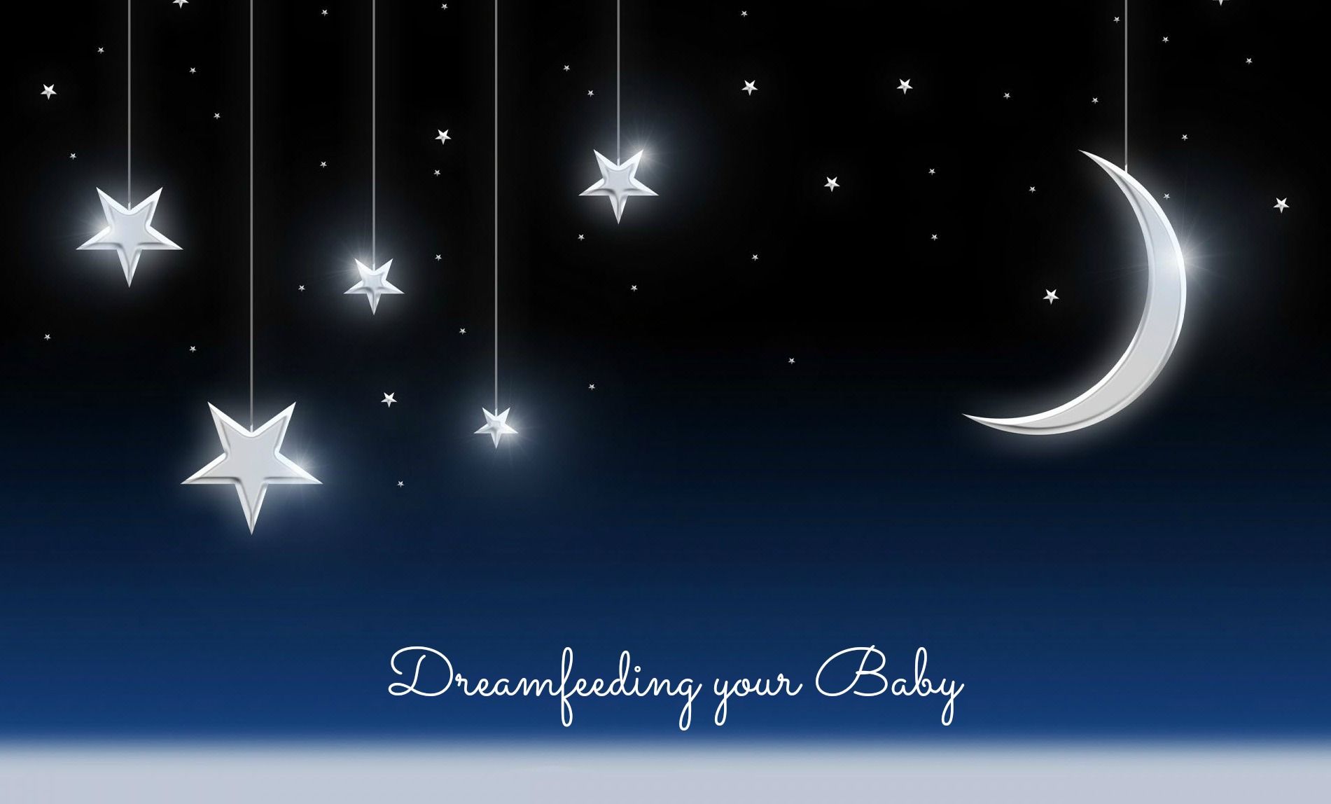 Dreamfeeding. Moon and stars wallpaper, Aesthetic desktop