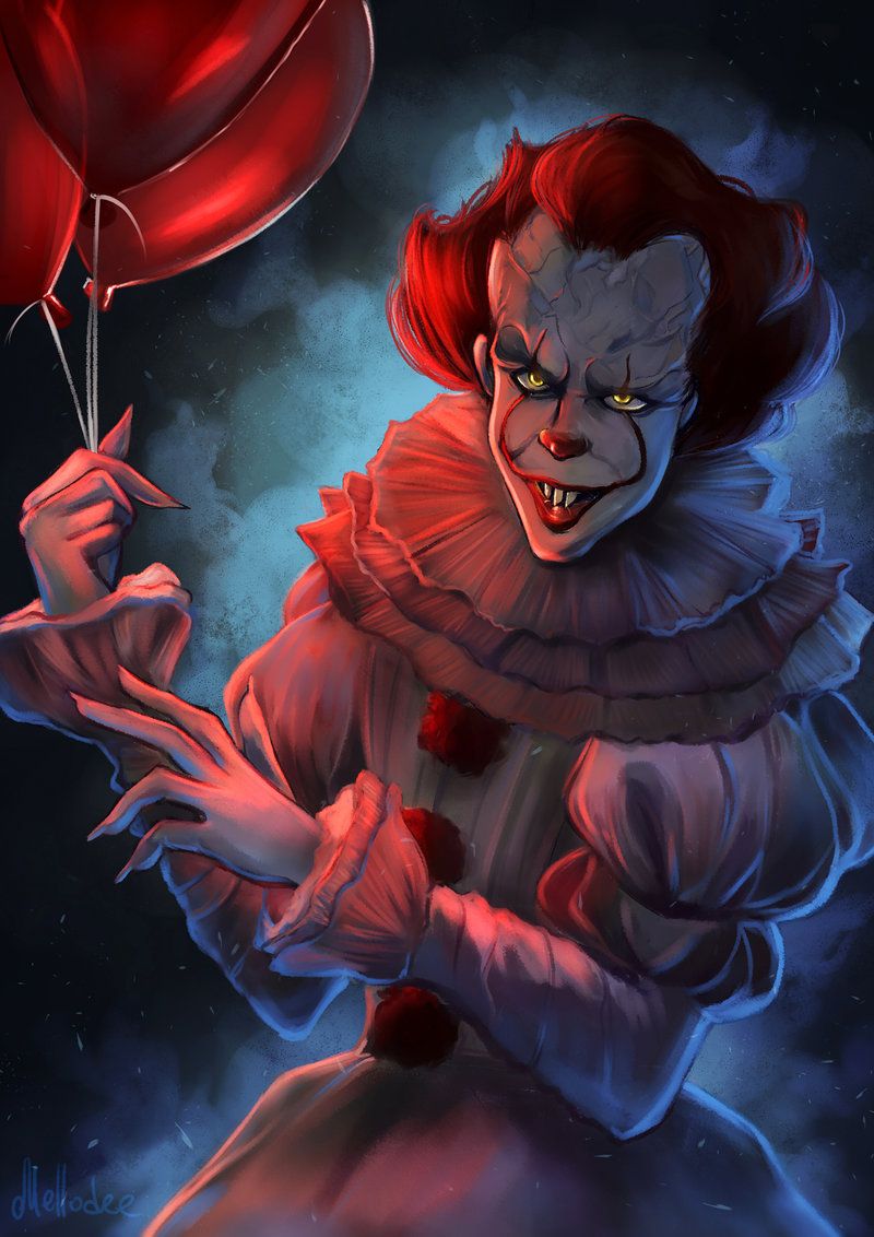 Pennywise Wallpaper Phone The Clown Artwork 2017