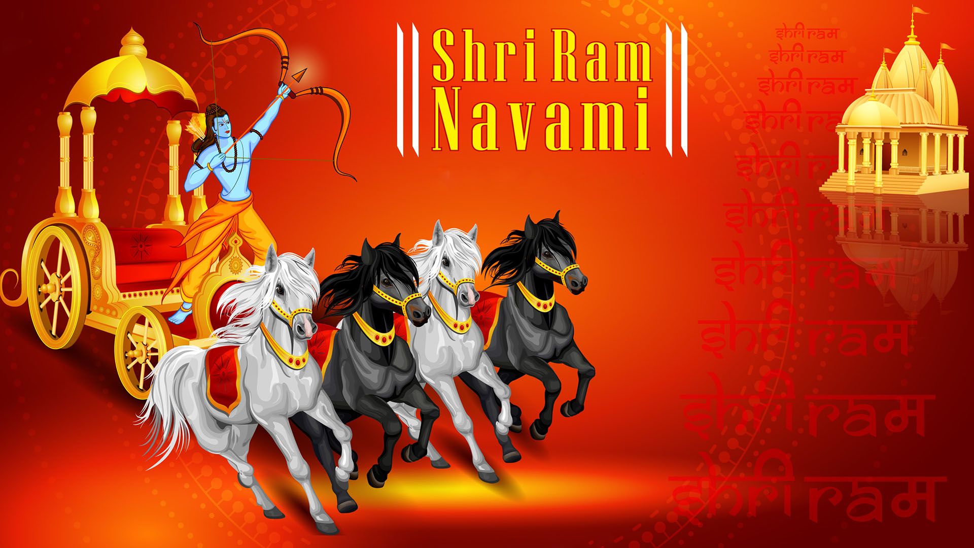 Sri Rama Navami. God HD Wallpaper