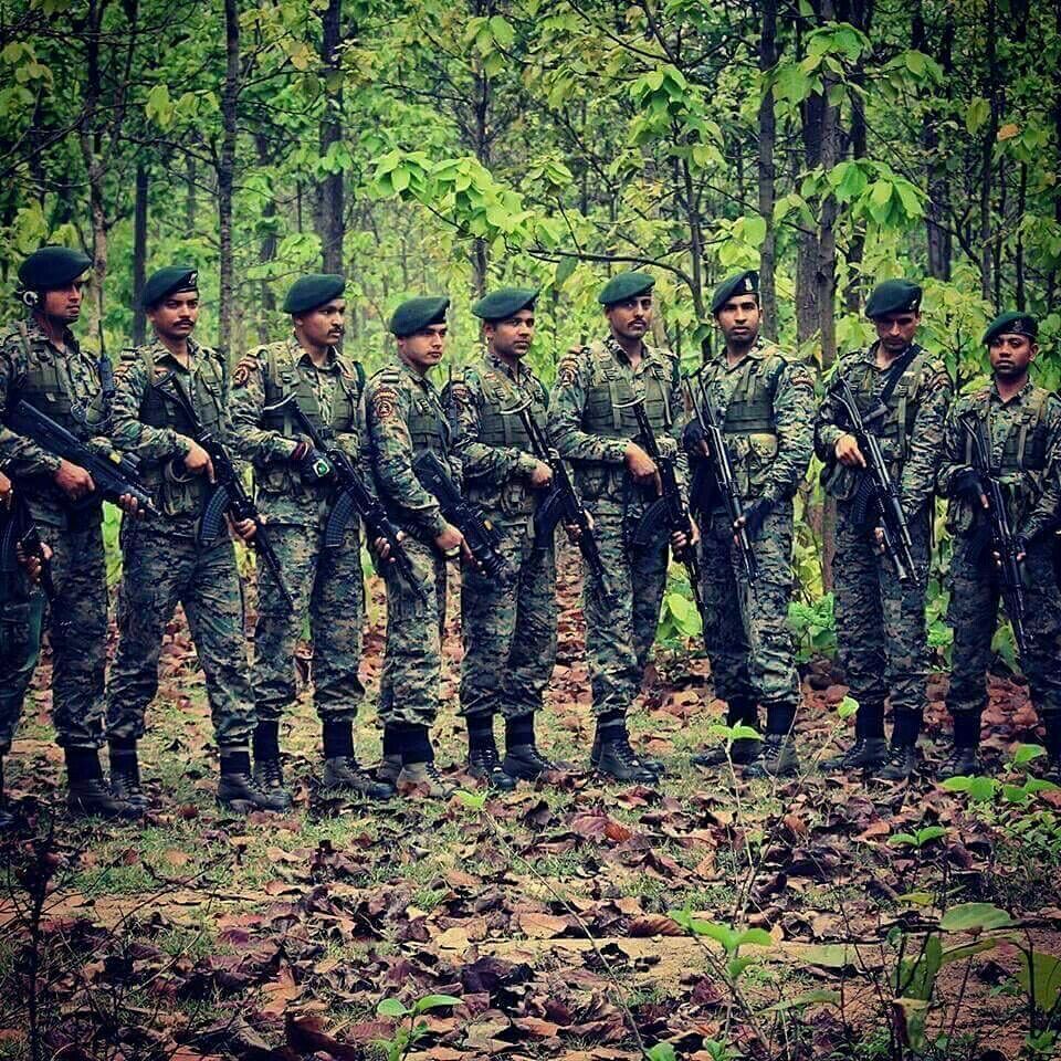 Jungle warriors CRPF cobra Commando. Indian army special forces