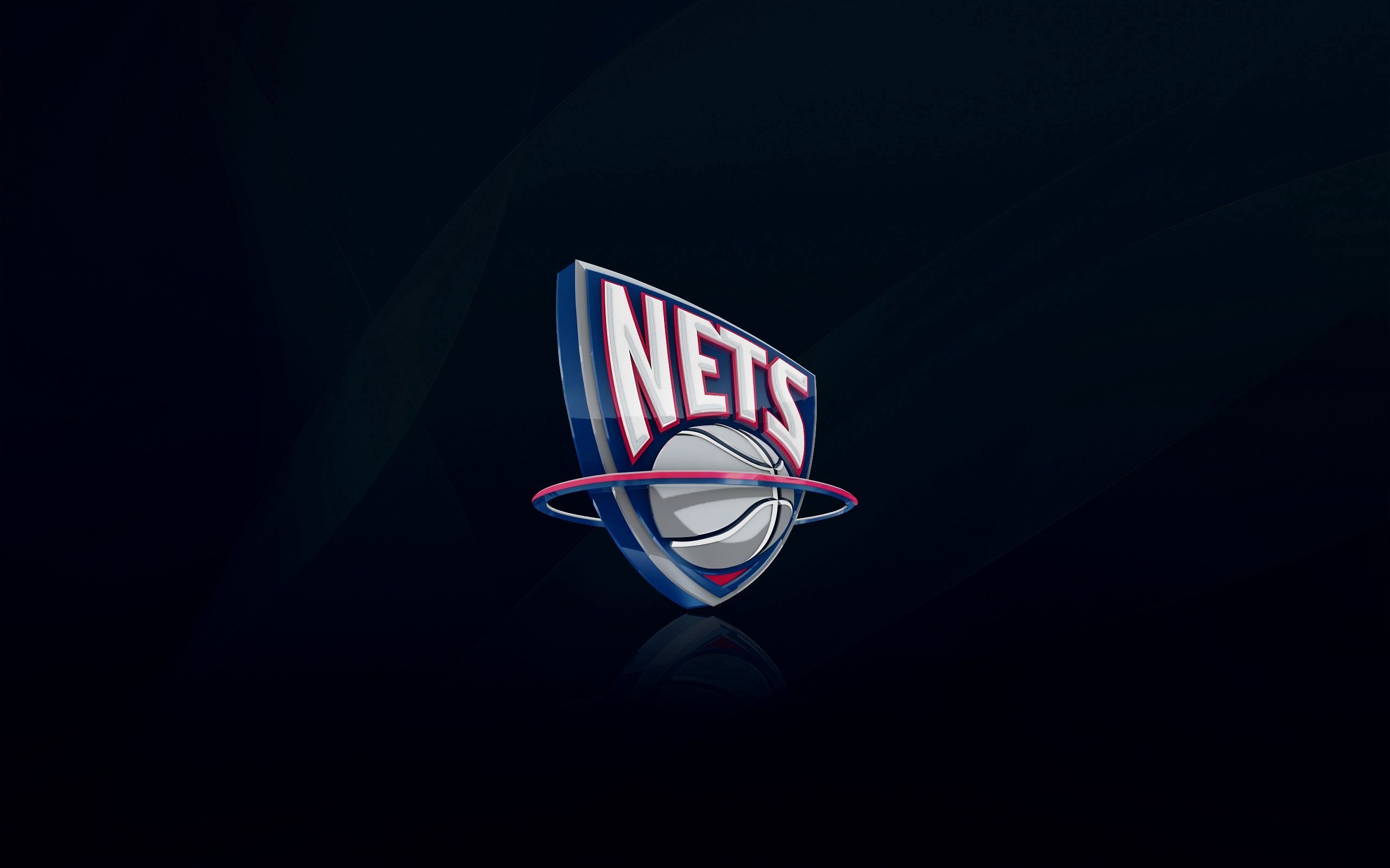 Download wallpaper 2560x1600 new jersey nets, nba, basketball