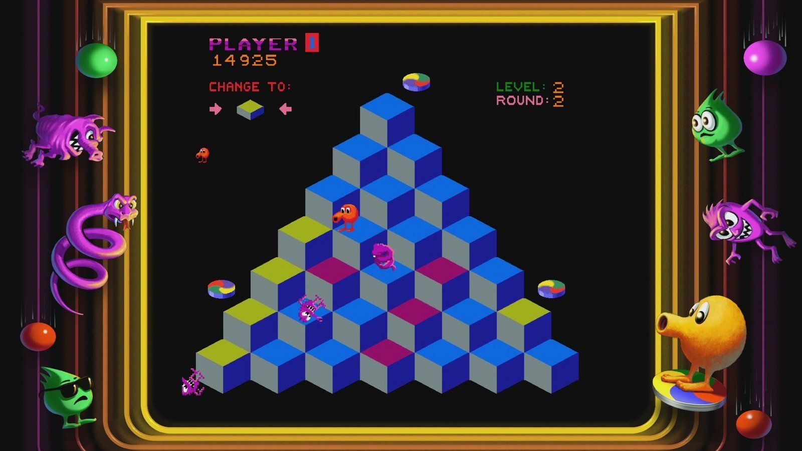 Qbert Wallpaper. Qbert Wallpaper, Pixels