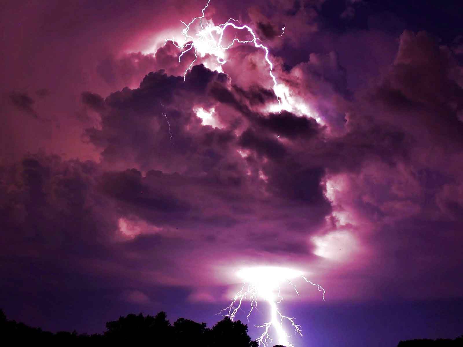 Lightning Storm Wallpaper For Desktop