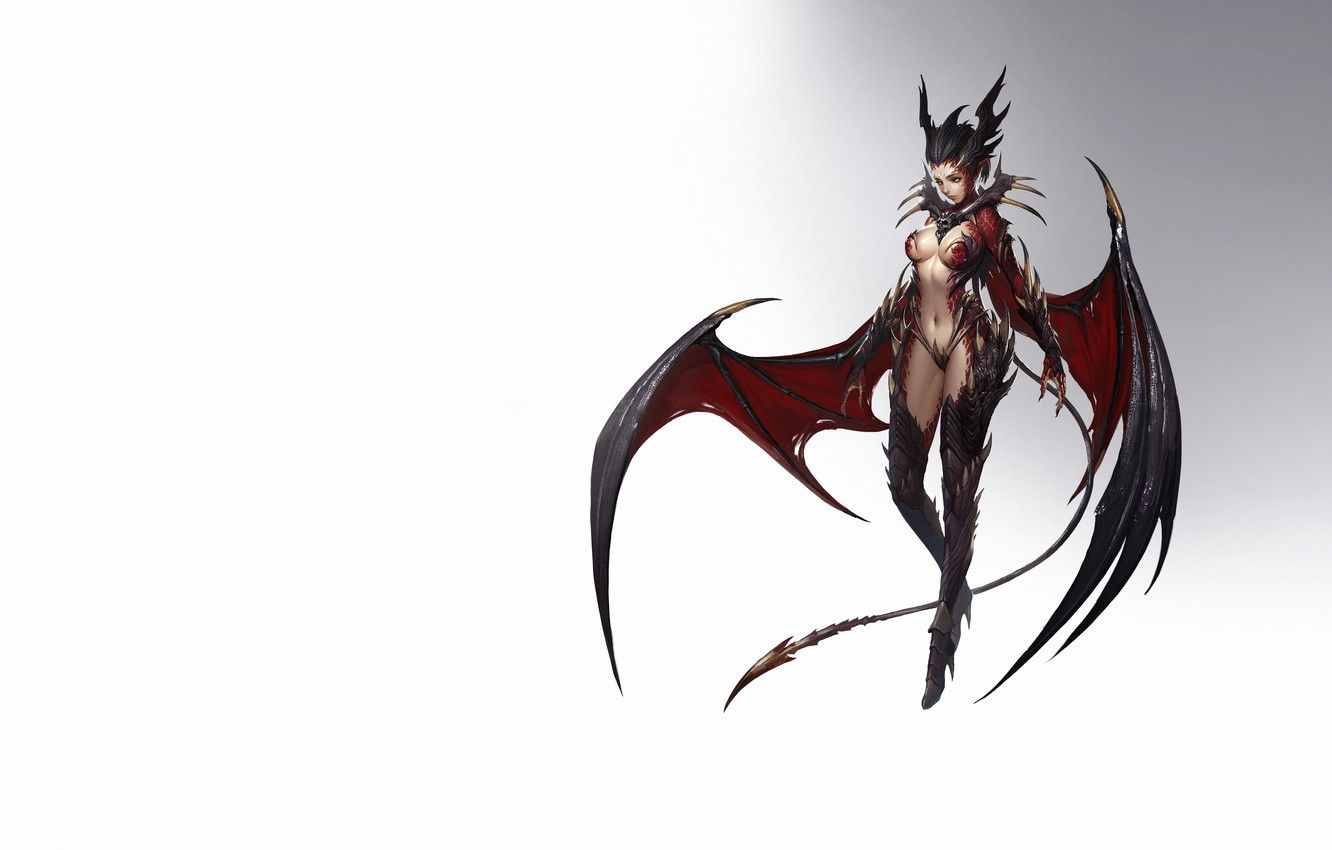 Wallpaper Girl, Fantasy, Art, Style, Background, Illustration