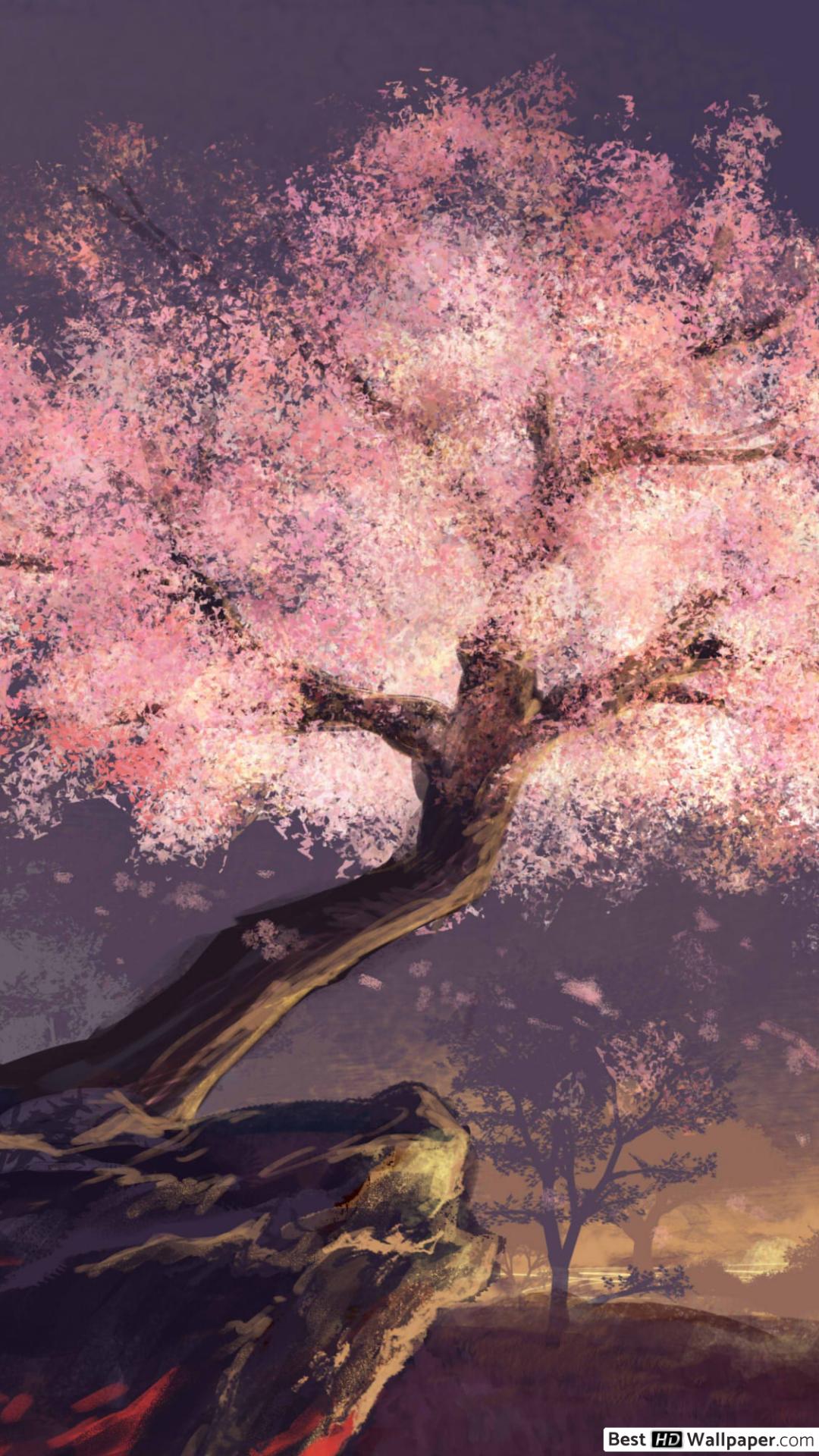 Blossom Tree Anime Wallpapers - Wallpaper Cave
