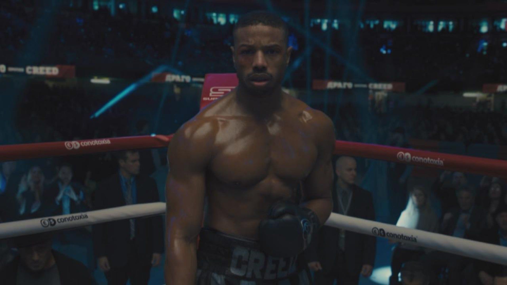 Michael B. Jordan's Adonis Faces Off With Drago's Son in Intense
