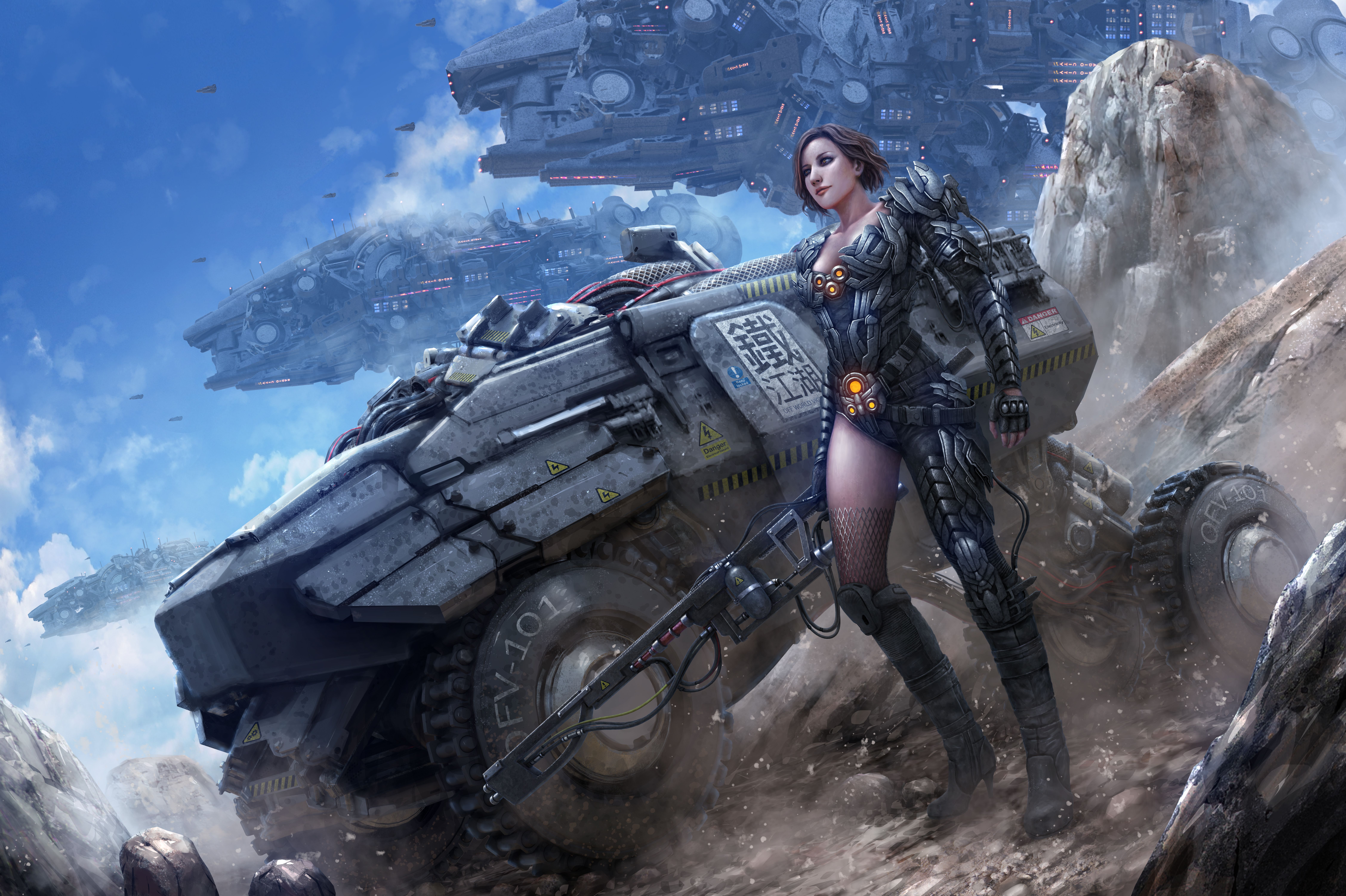 Women Warrior 8k Ultra HD Wallpaper. Background Imagex6006