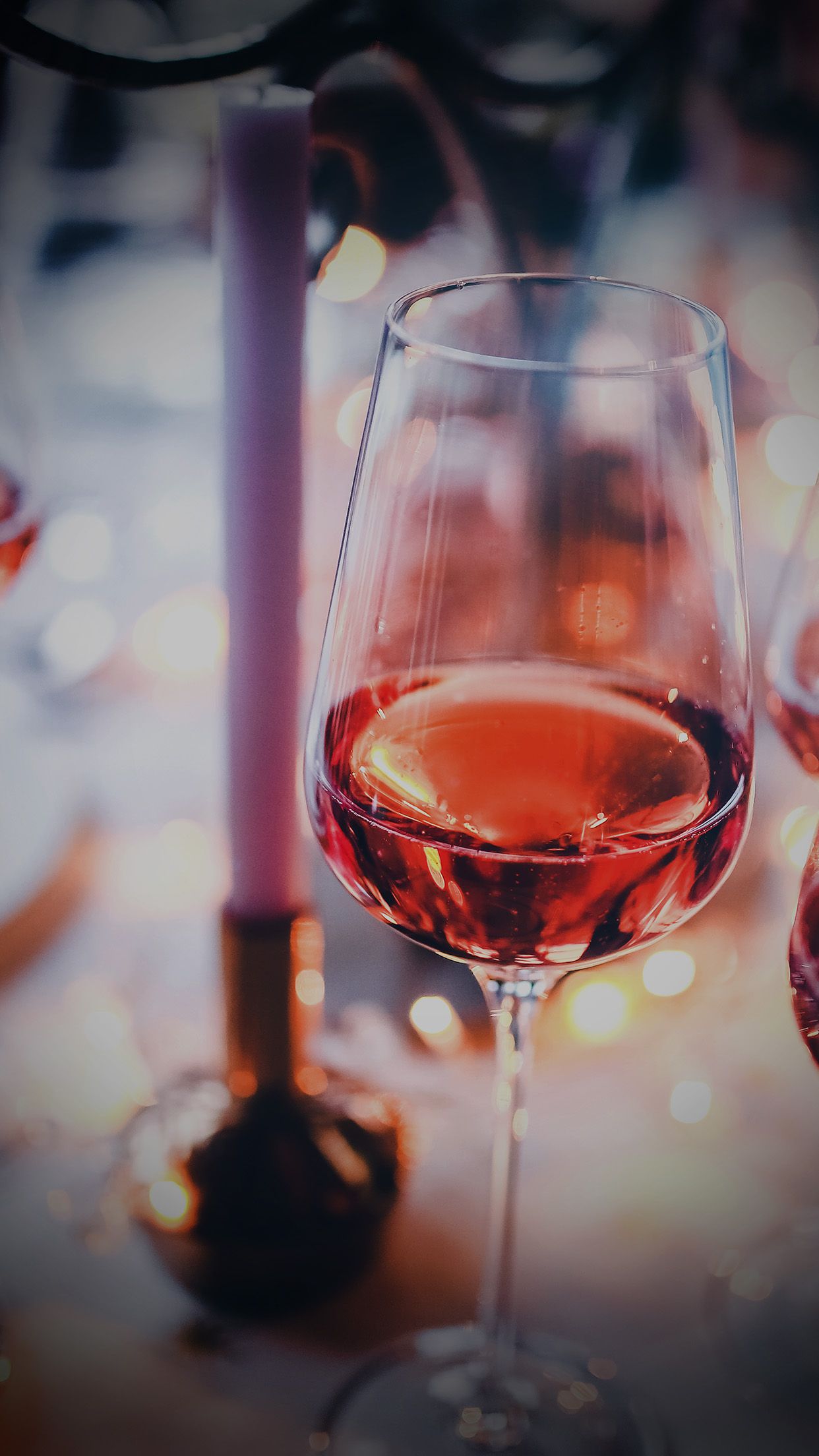 Party Wine Glass City Life Love Food Flare Vignette