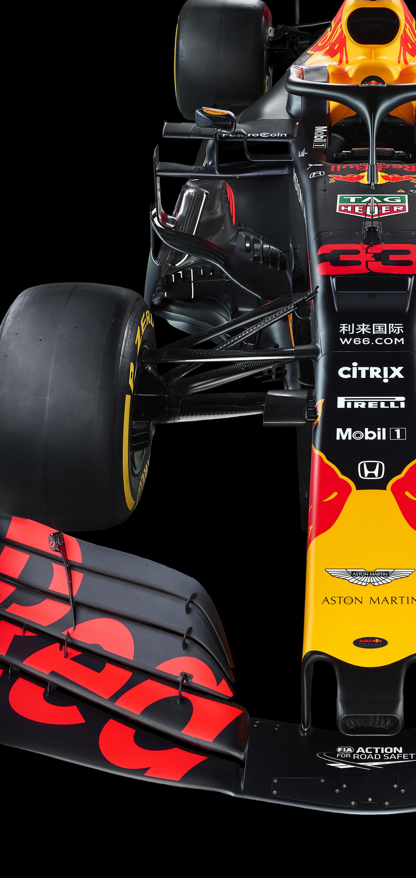 F1 Redbull holepunch (black background)