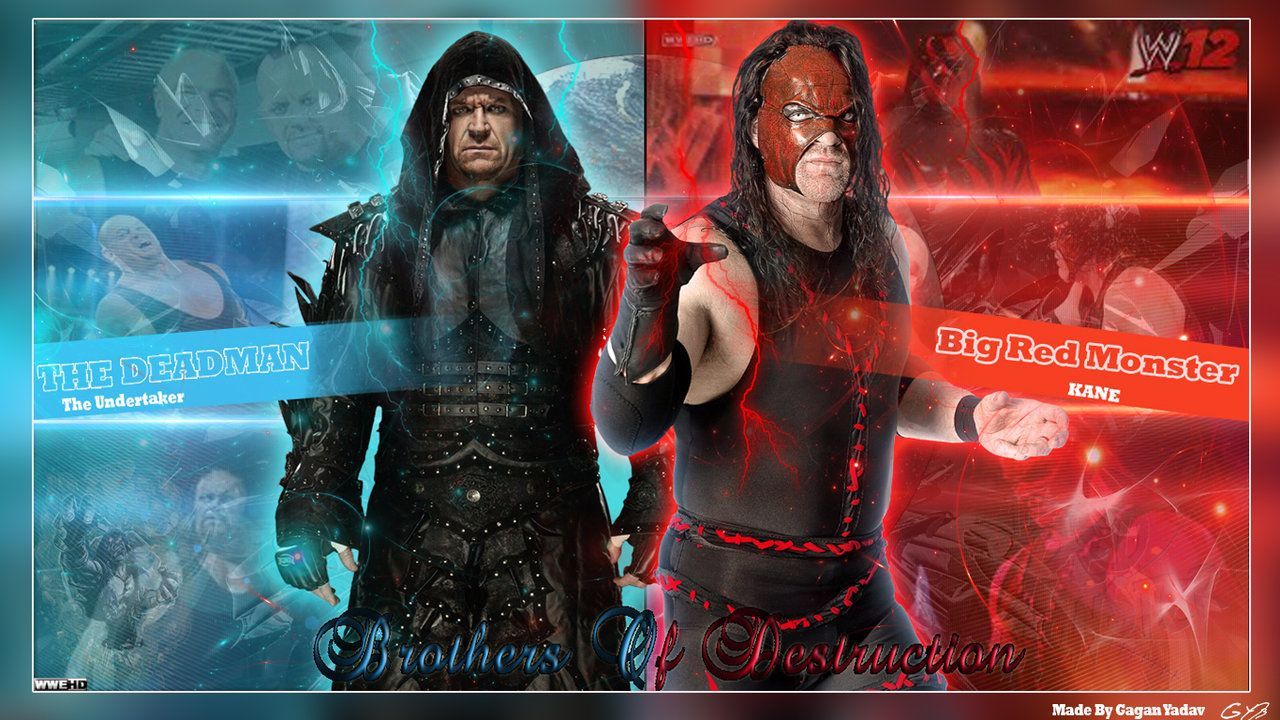 WWE Brothers of Destruction Wallpaper. Kane wwe