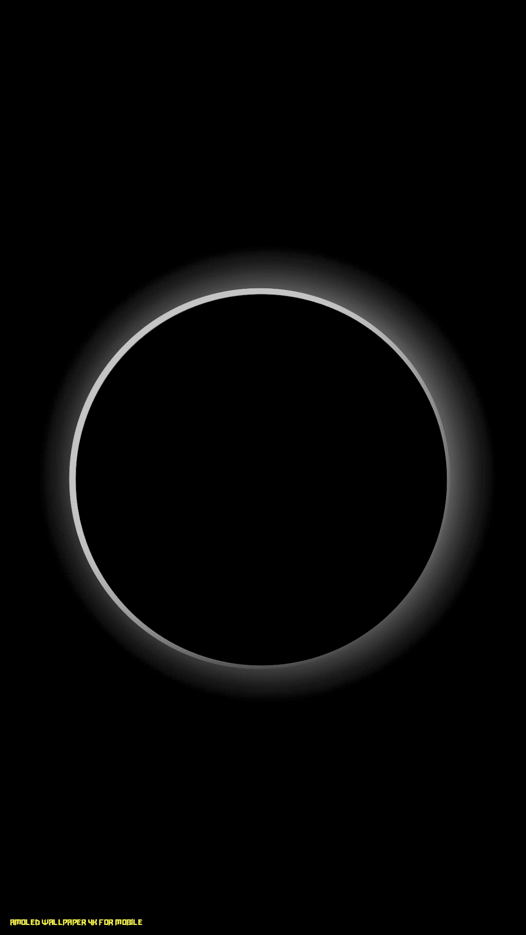 Circle 10K AMOLED Wallpaper. Black phone wallpaper