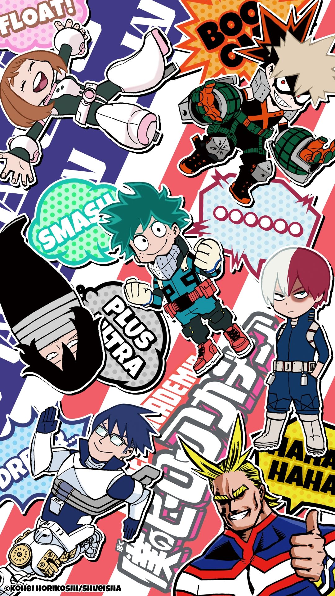 Kisekae Jump My Hero Academia Official Wallpaper