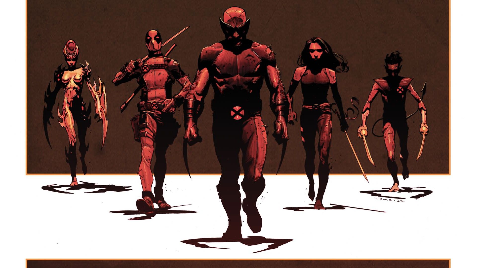 X Men And Deadpool Wallpaper