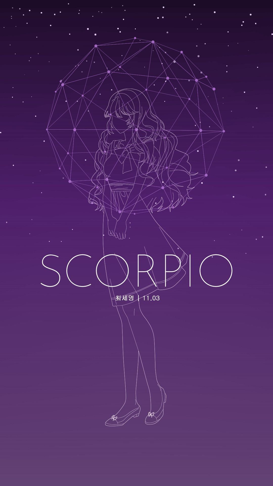 Zodiac Sign Scorpio Tumblr Wallpaper