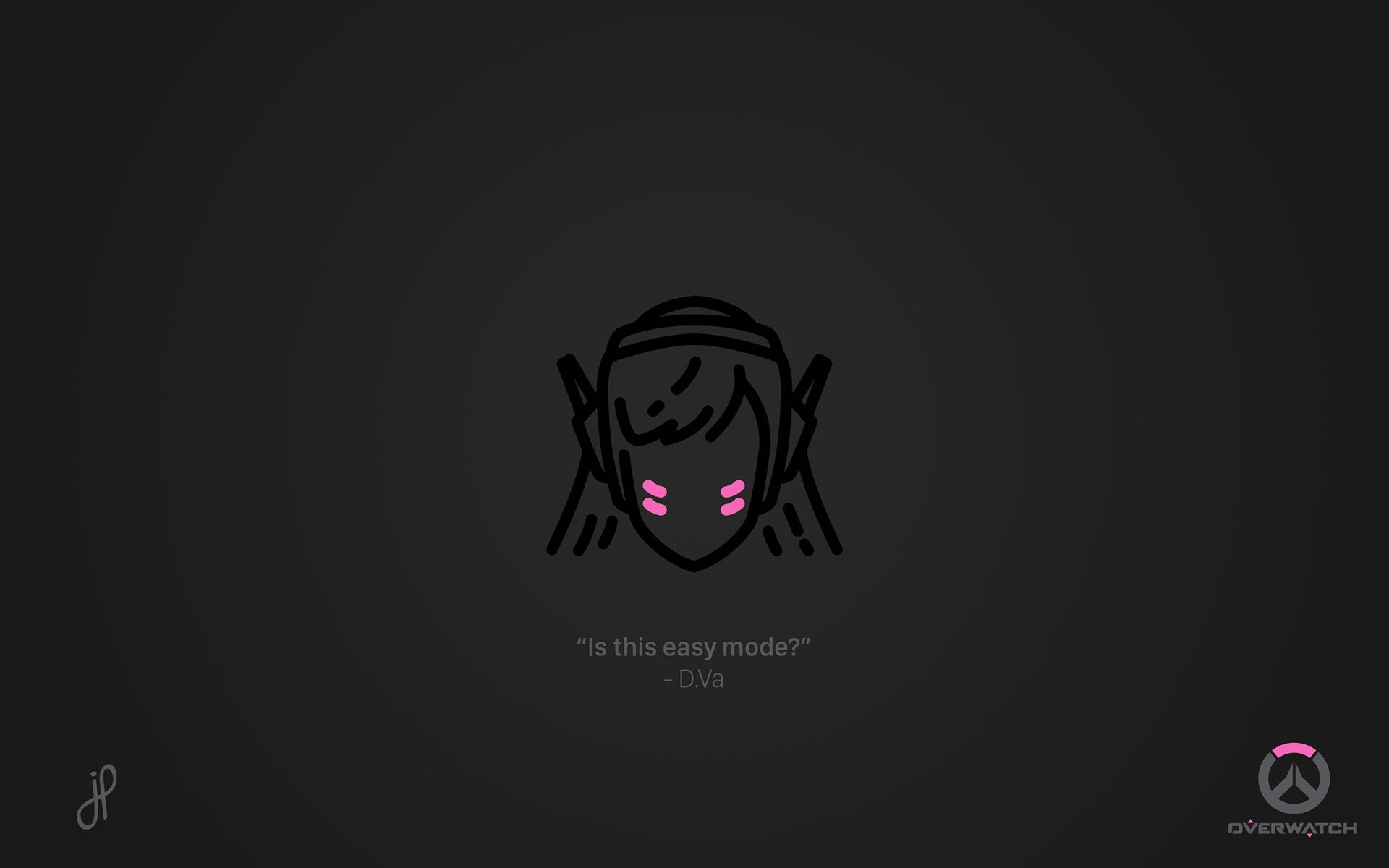 Overwatch Simplistic Background