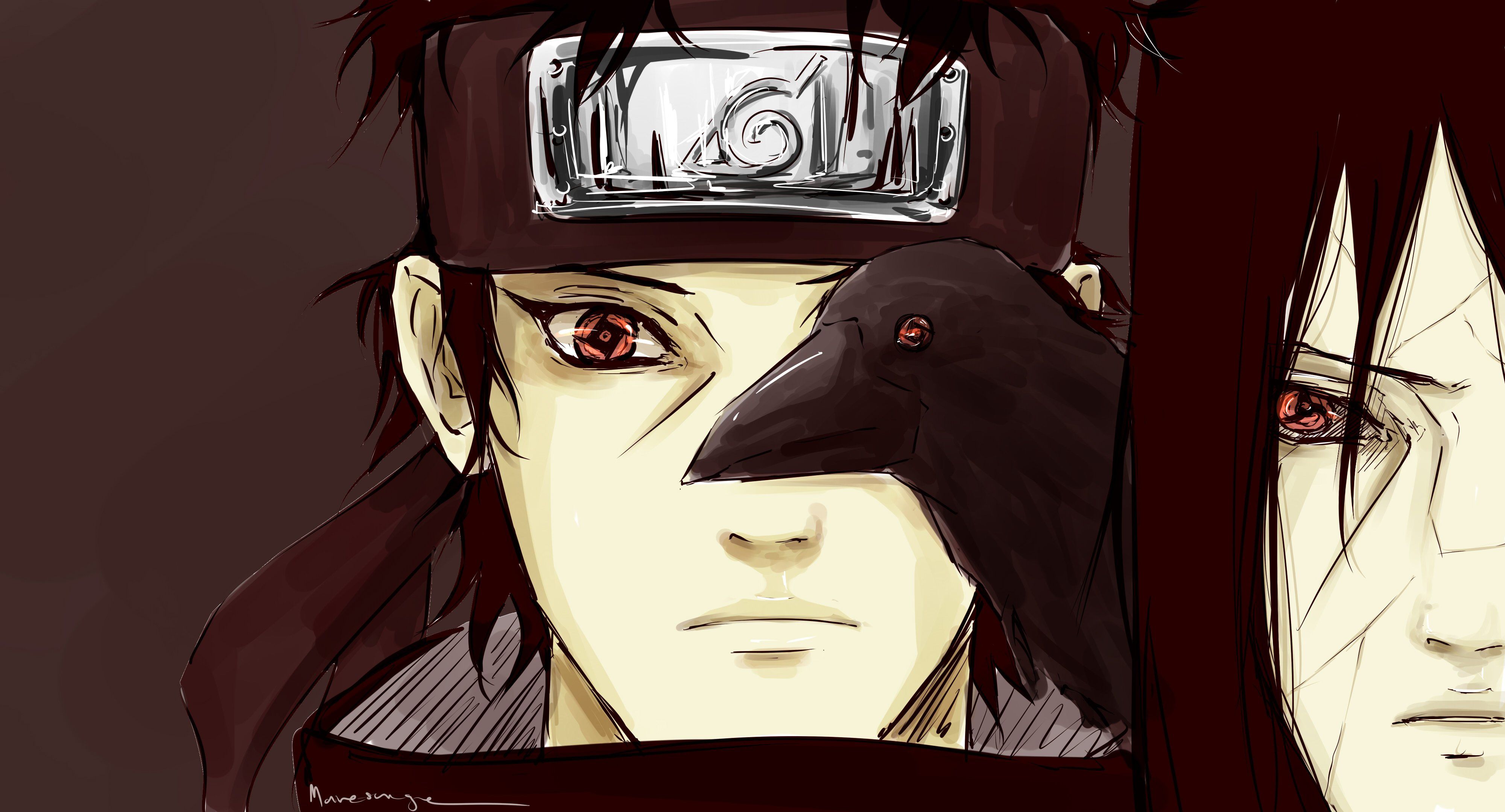 Wallpaper Itachi Uchiha Shisui Uchiha