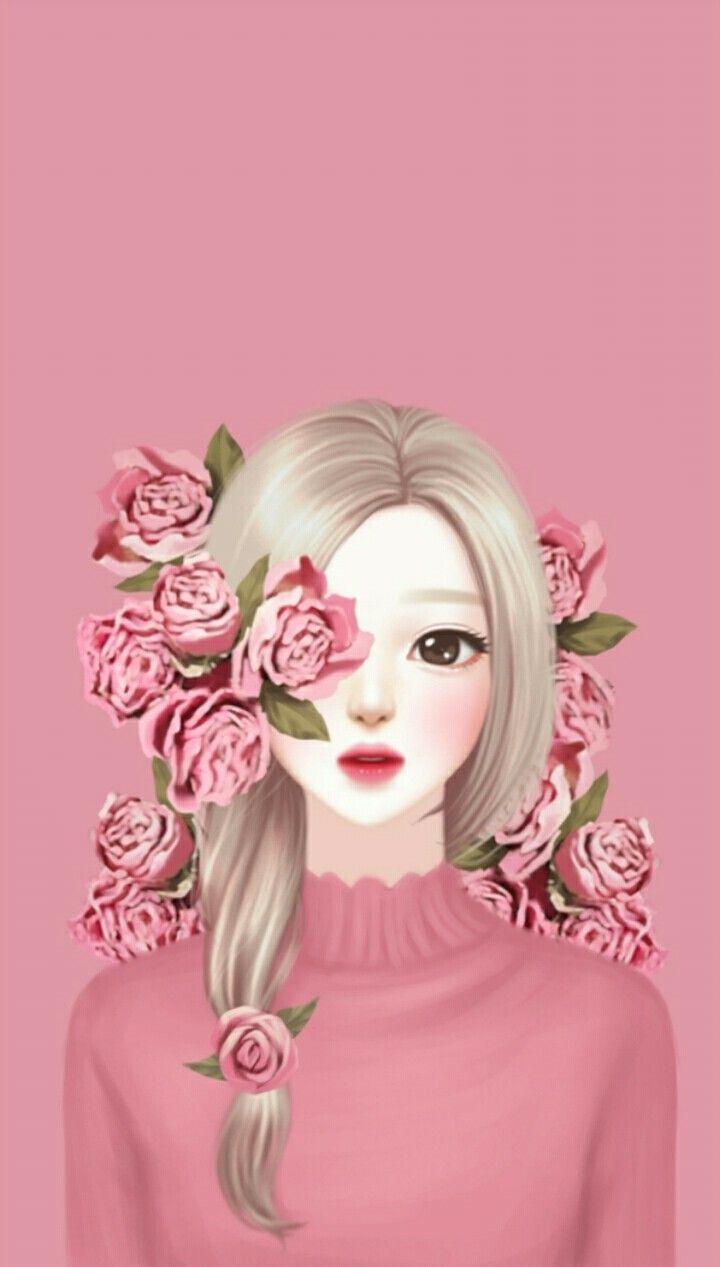Cute Korean Girl Wallpaper FULL HD for Android