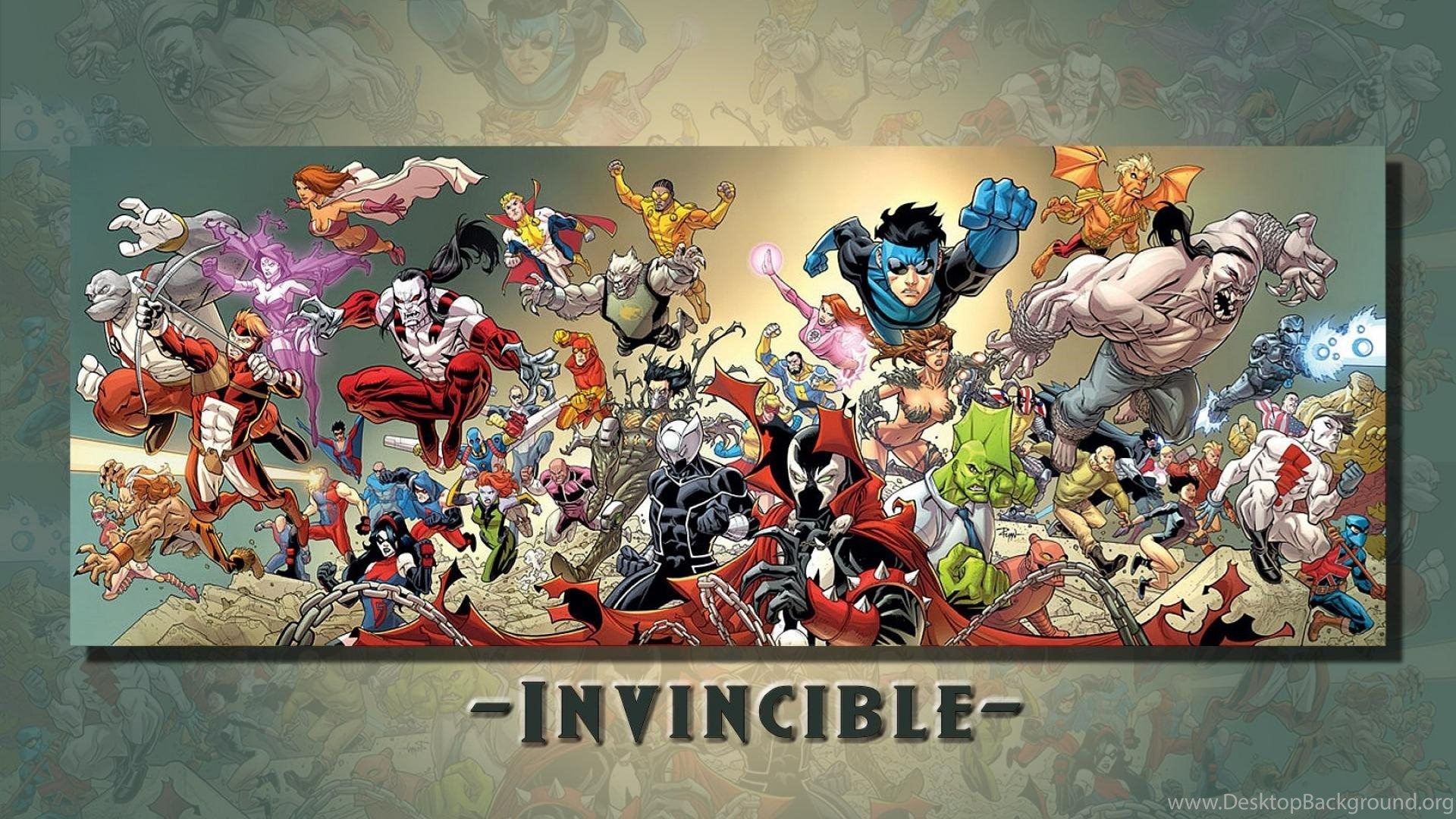 The Invincible Video Game Wallpaper 4K