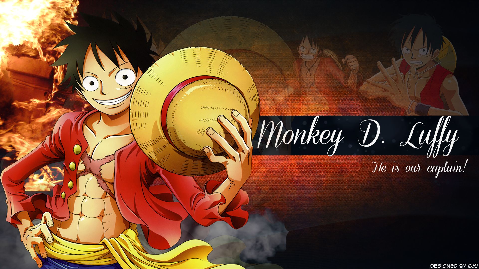 Free download Monkey D Luffy Wallpaper by GavTutorials101 [1920x1080] for your Desktop, Mobile & Tablet. Explore Luffy Wallpaper. One Piece Wallpaper Luffy, One Piece Desktop Wallpaper, Monkey D Luffy Wallpaper