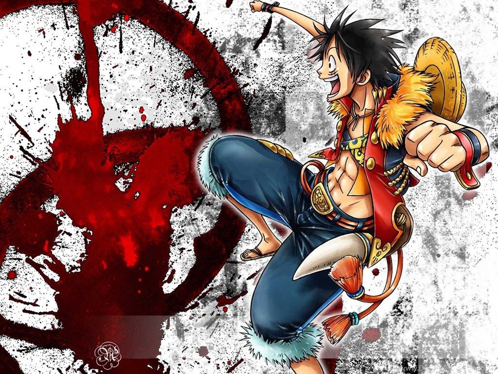 Anime Wallpaper: One Piece Luffy Desktop Wallpaper HD Resolution