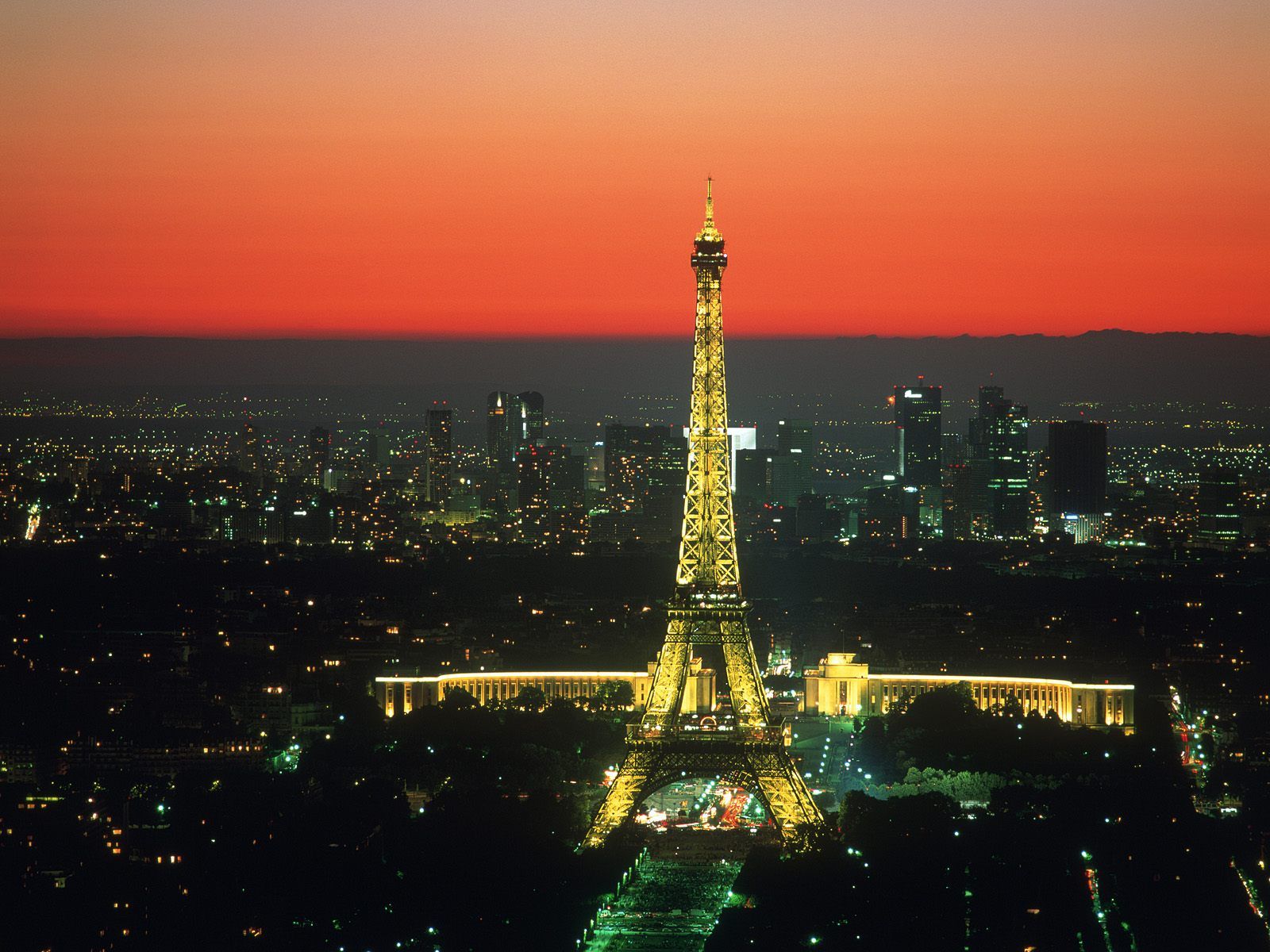 Sunset Vista Paris France