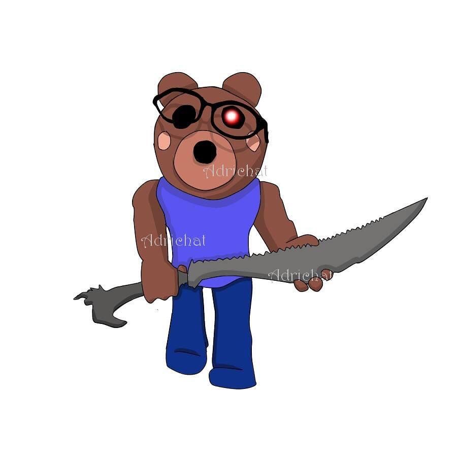 Piggy Roblox Beary Wallpapers Wallpaper Cave