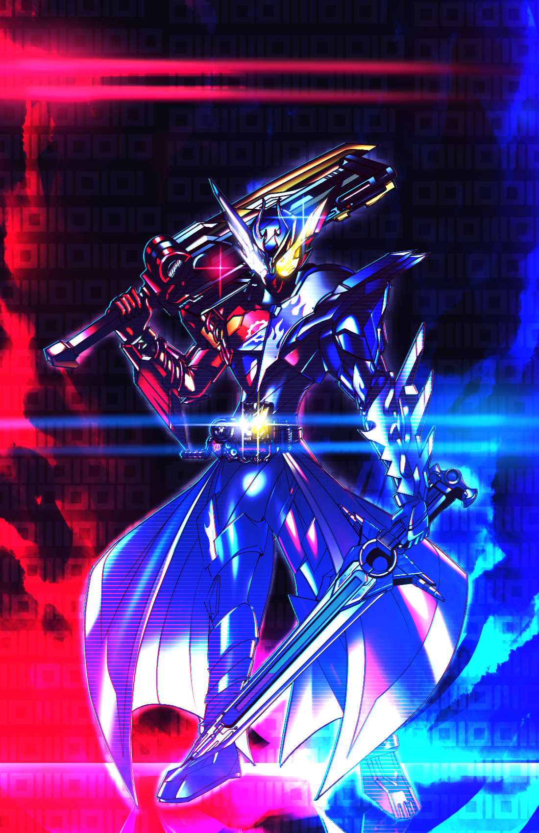 Kamen Rider Cross Z Build Wallpaper