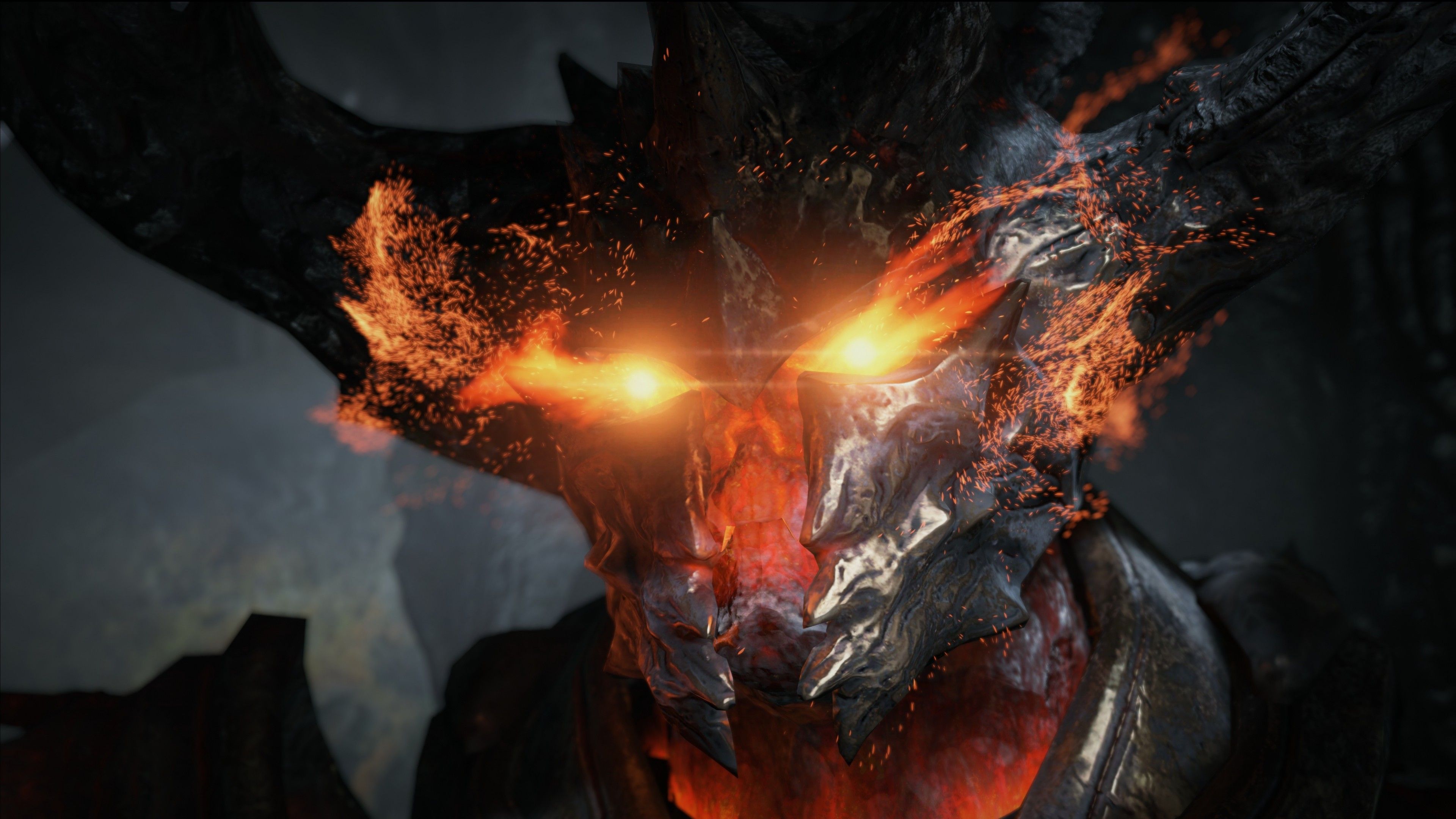 Wallpaper Unreal Engine free game engine, demon face, monster