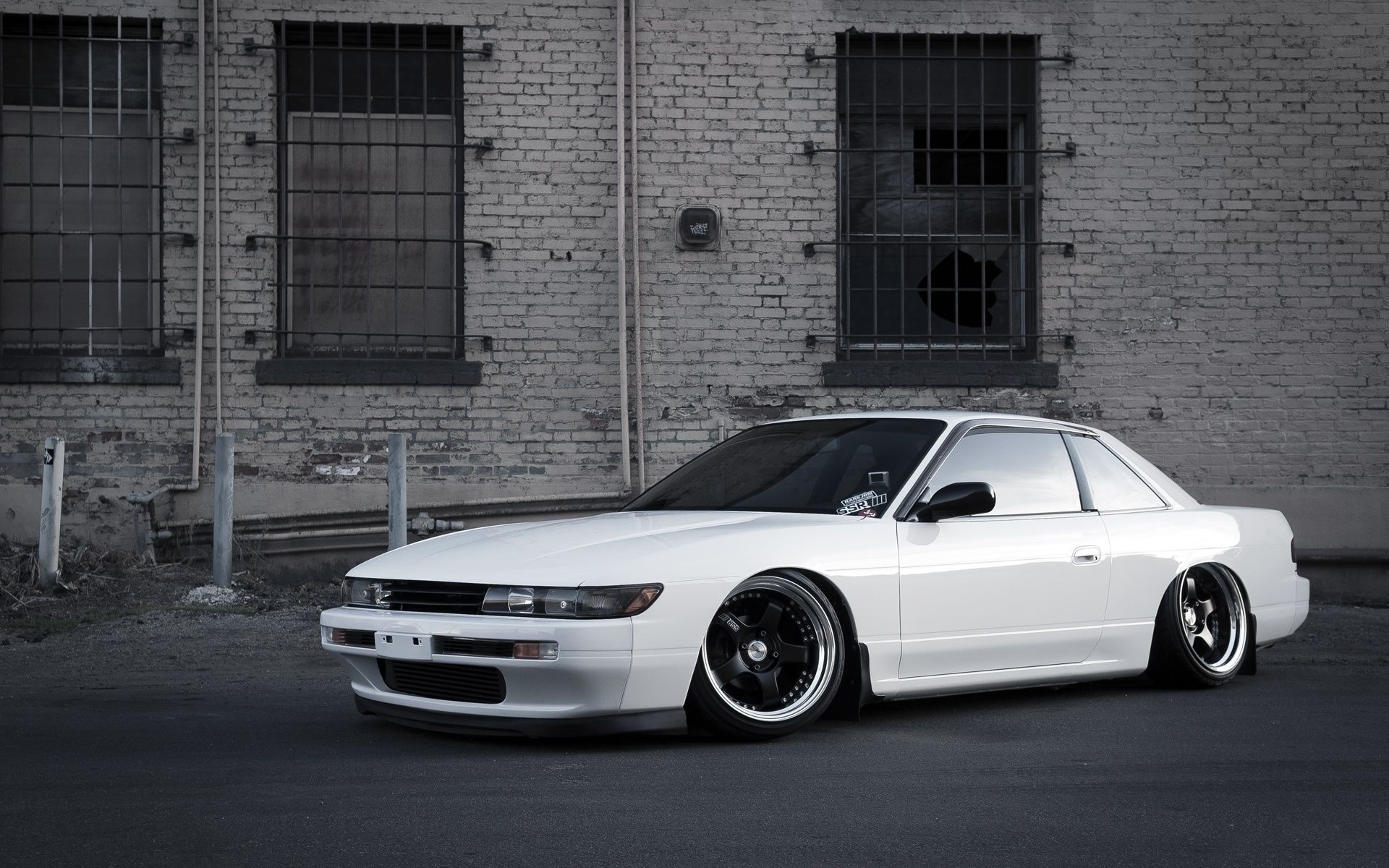 Nissan Silvia S13 White Wallpaper & Background Download