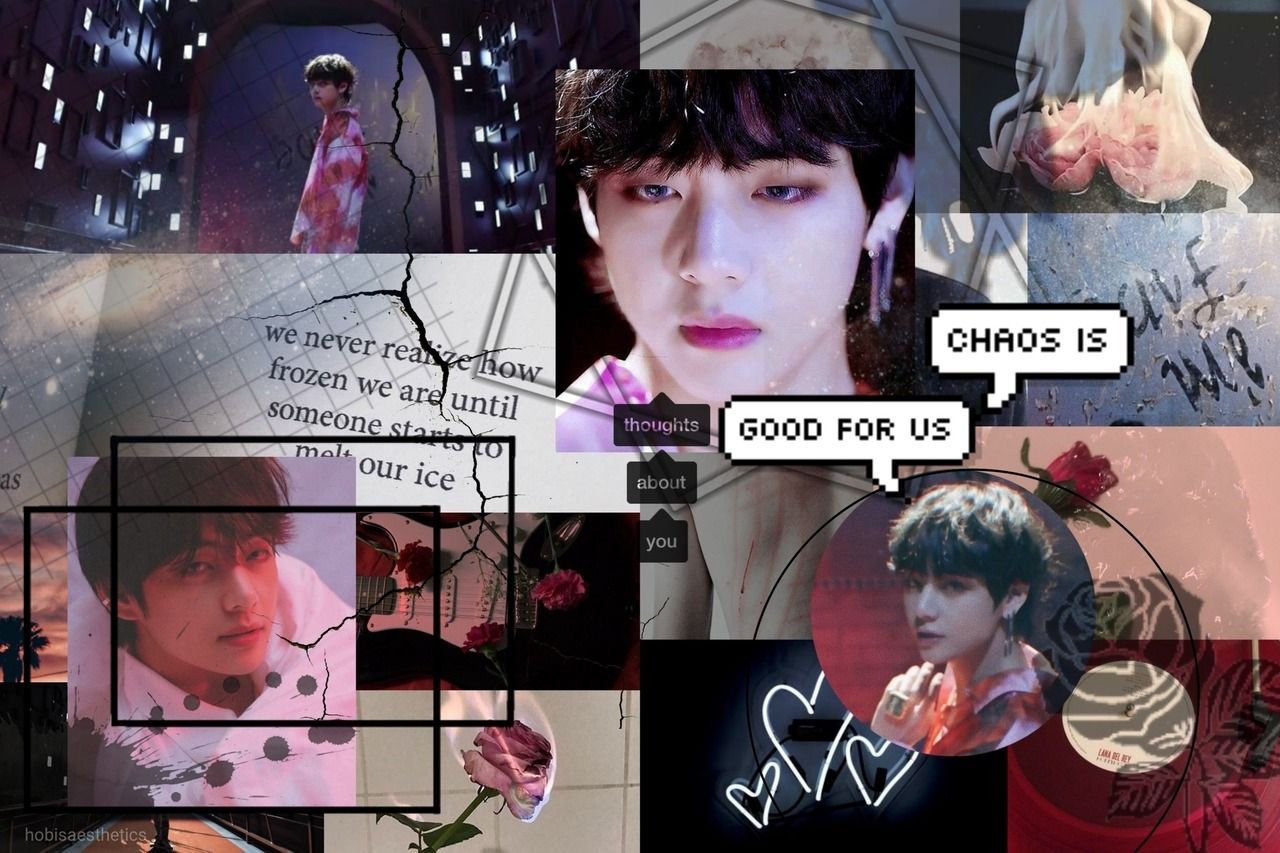 Aesthetic Taehyung Laptop Wallpapers - Wallpaper Cave