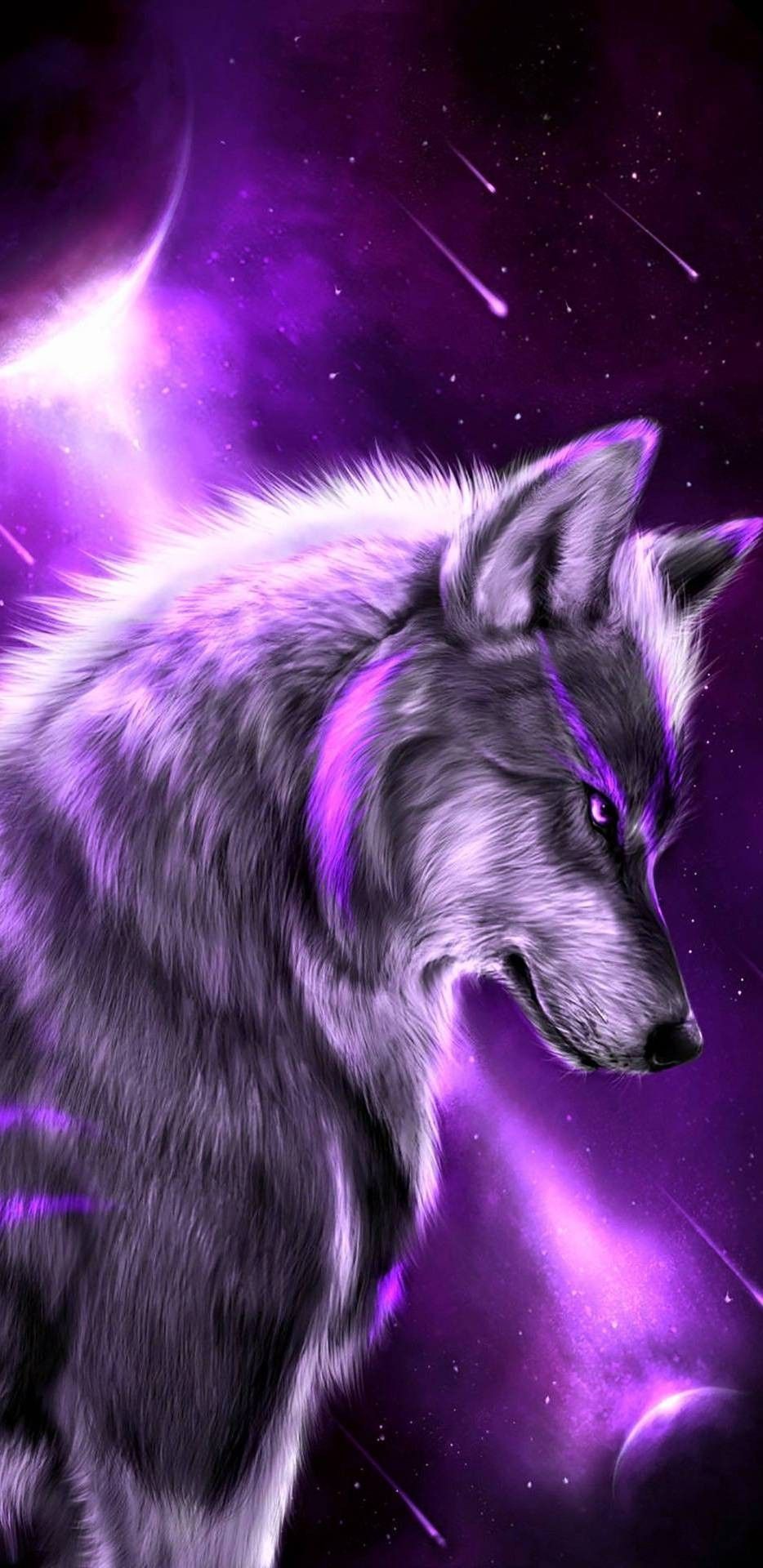 Cute Anime Wolf Wallpaper Nature. Wolf wallpaper, Wolf painting