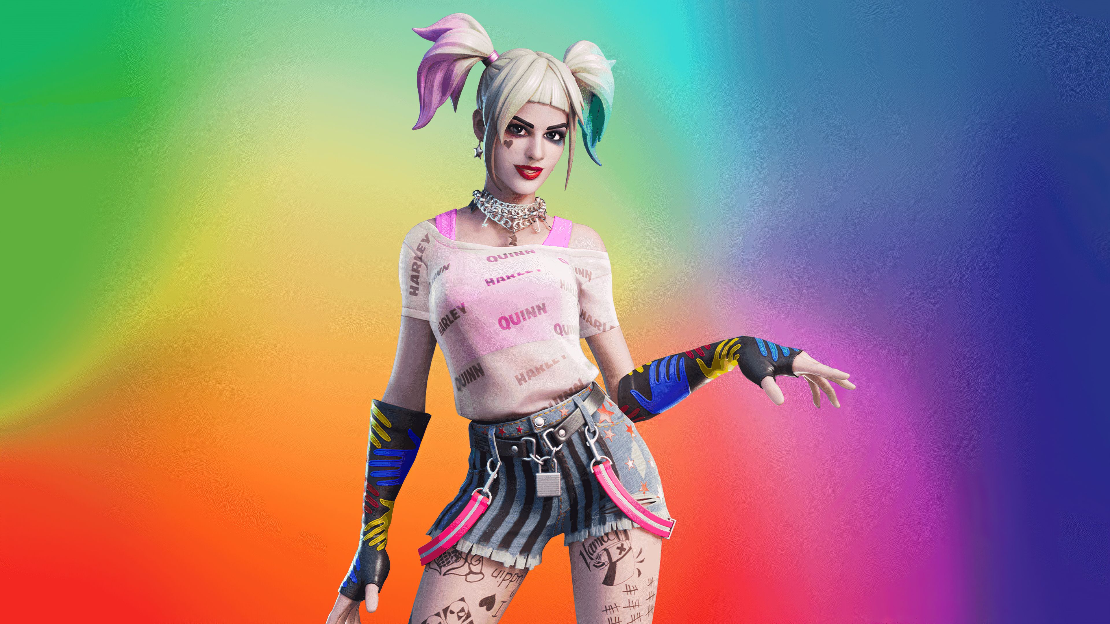 Harley Quinn Fortnite, HD Games, 4k Wallpaper, Image, Background, Photo and Picture