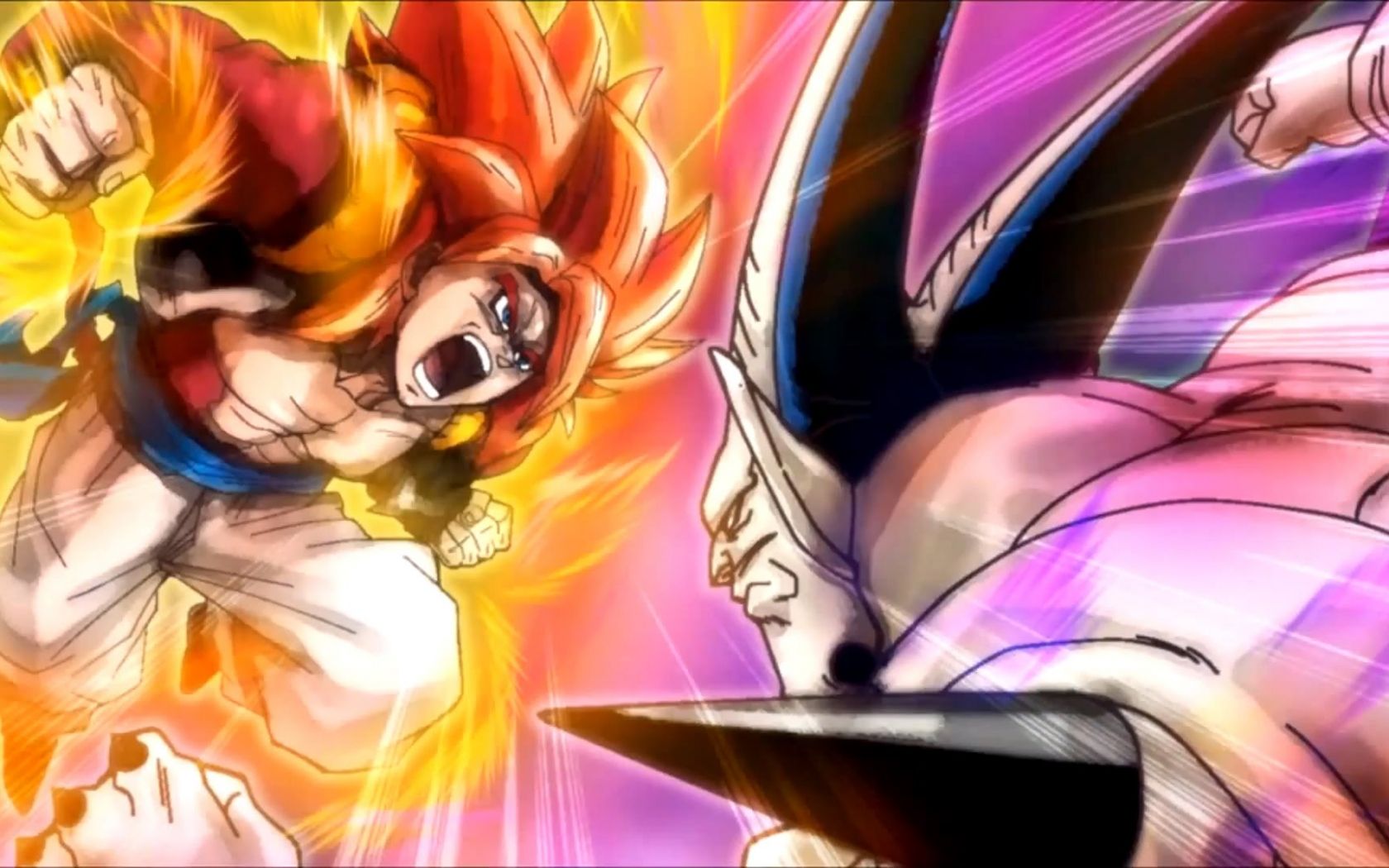 Free download SS4 Gogeta Omega Shenron vs Beerus SSG Goku Battles