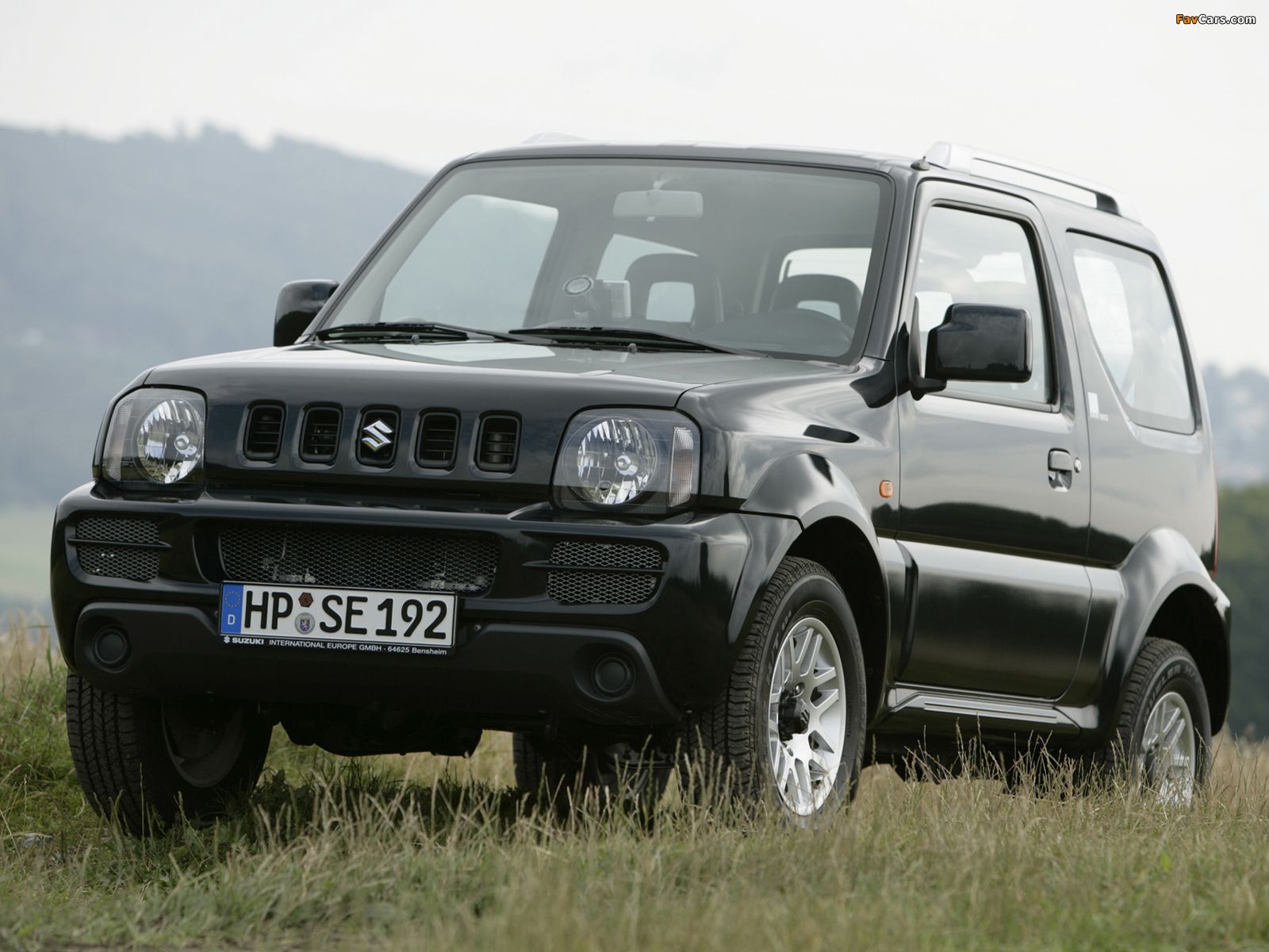 Suzuki Jimny Black & White (JB43) 2007 wallpaper (1600x1200)