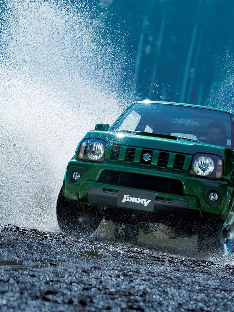 Cars Jimny 4x4 2013 iPhone HD Wallpaper Free