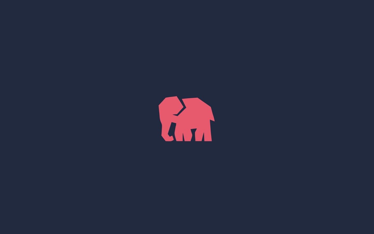 Screenshots. Elephant silhouette