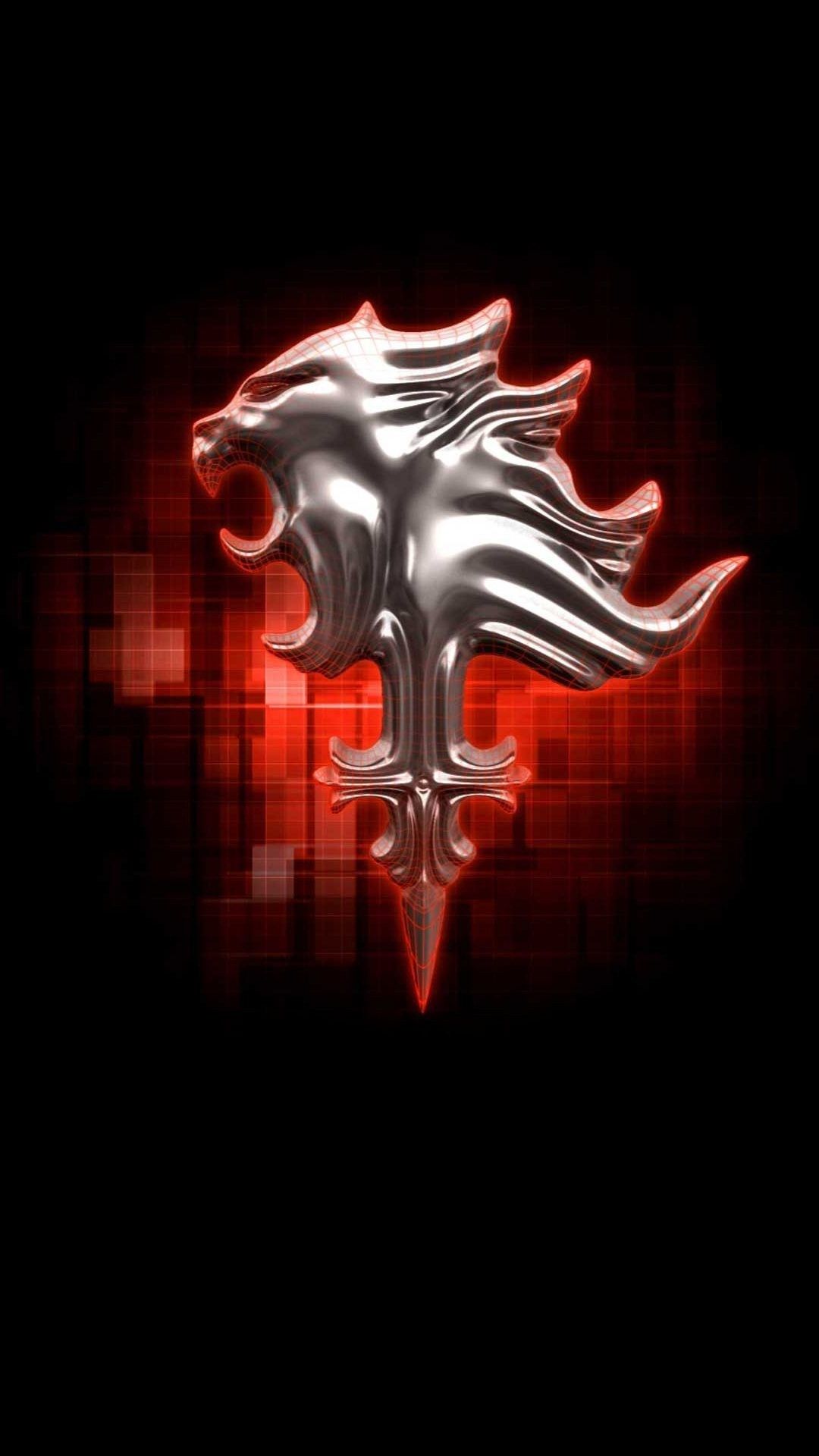 Final Fantasy Logo iPhone Wallpaper