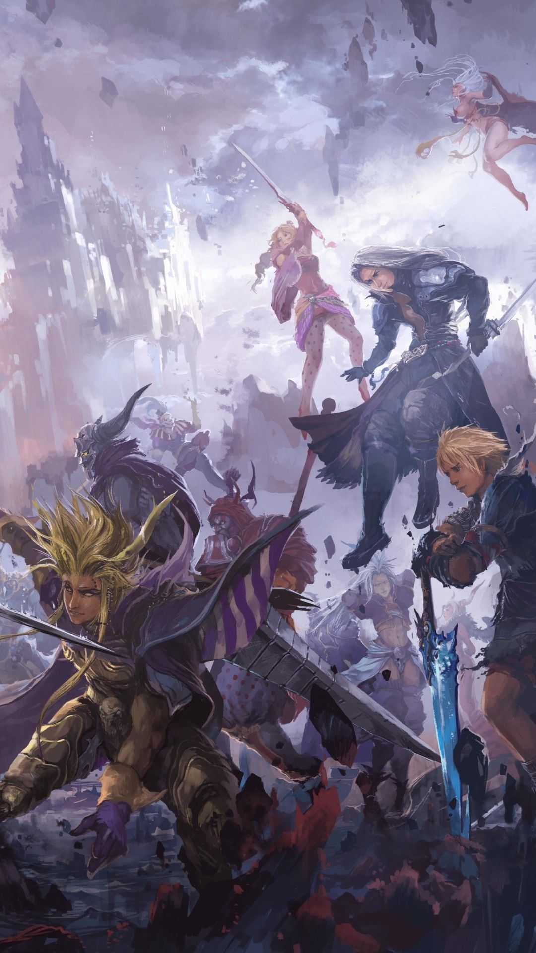 Sephiroth 6 Fantasy Dissidia Art Wallpaper