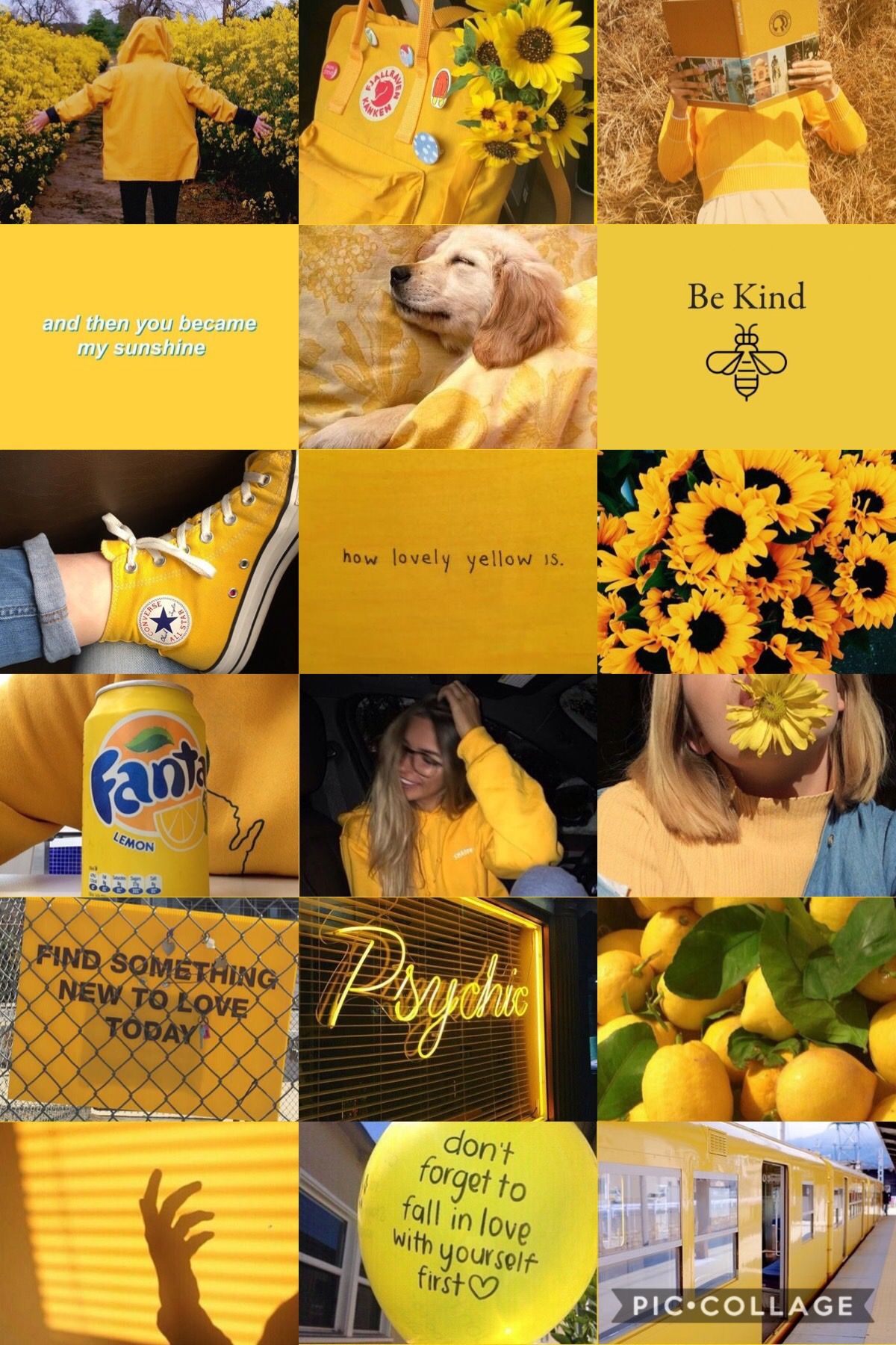Taurus. Yellow aesthetic pastel, Aesthetic collage, Aesthetic