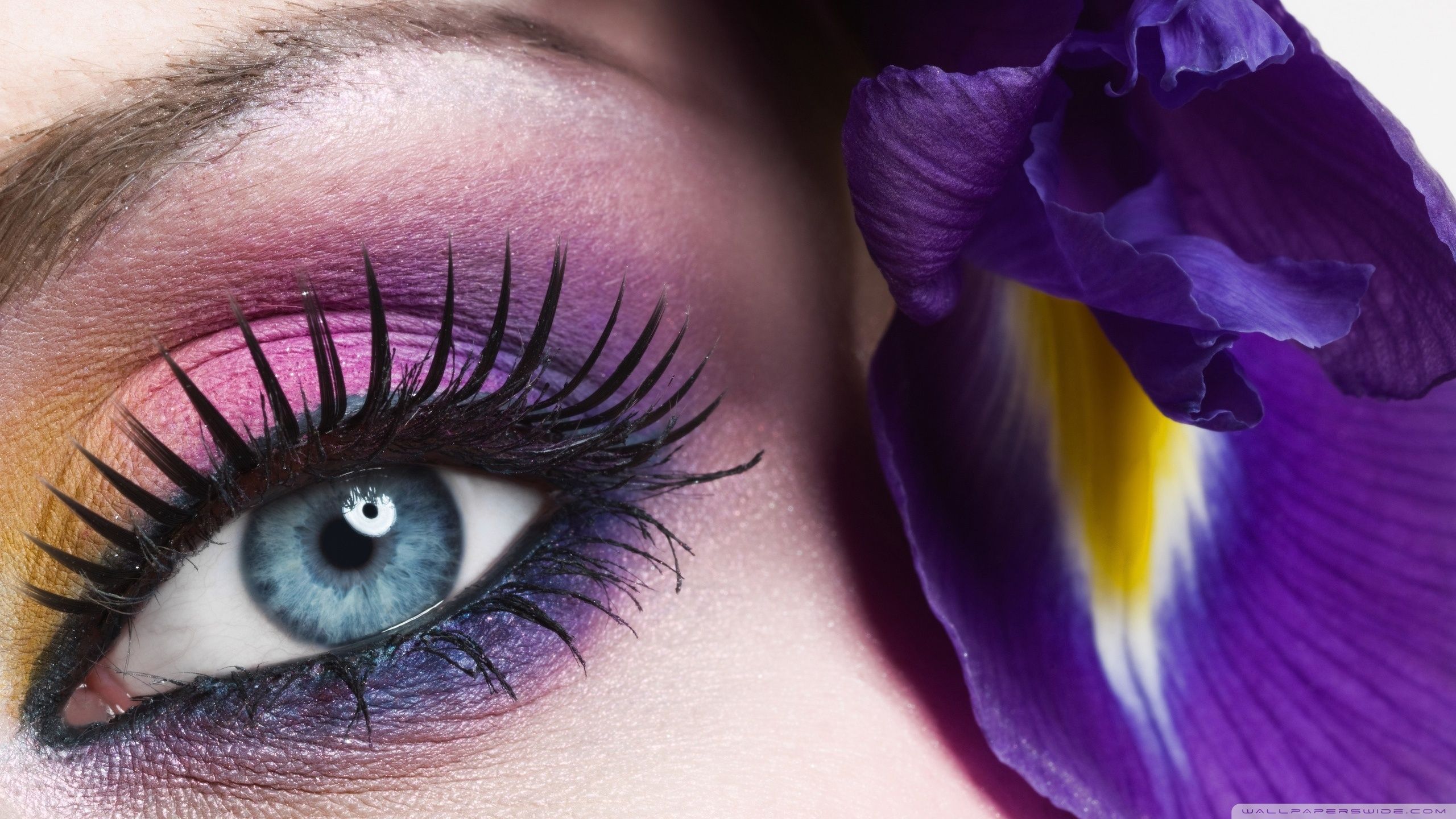 Beautiful Eye Close Up Ultra HD Desktop Background Wallpaper