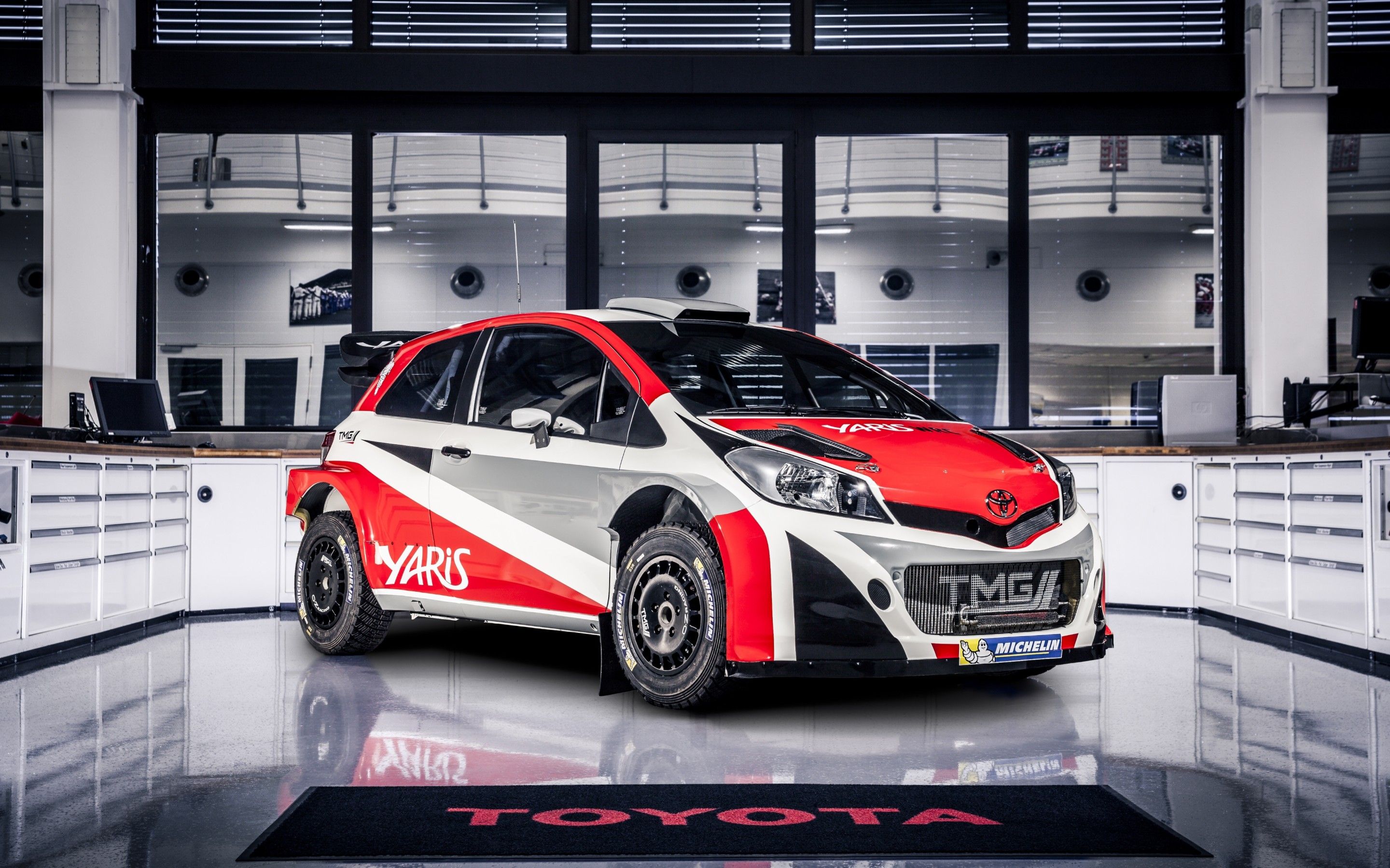 Wallpaper Toyota Yaris WRC, Prototype, 2017, 4K, Automotive / Cars