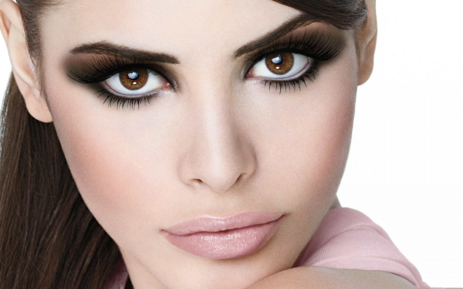 Brown Eyes HD wallpaperx1200