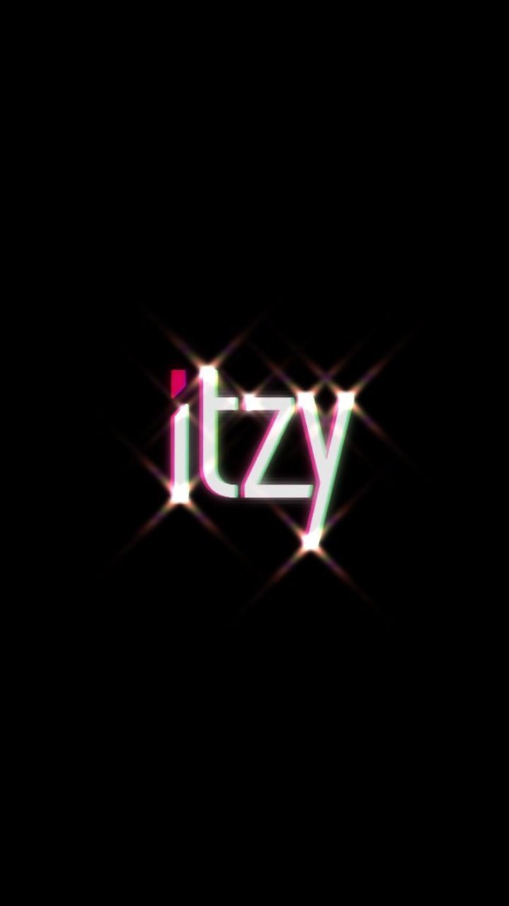 Itzy Logo Wallpaper Free Itzy Logo Background